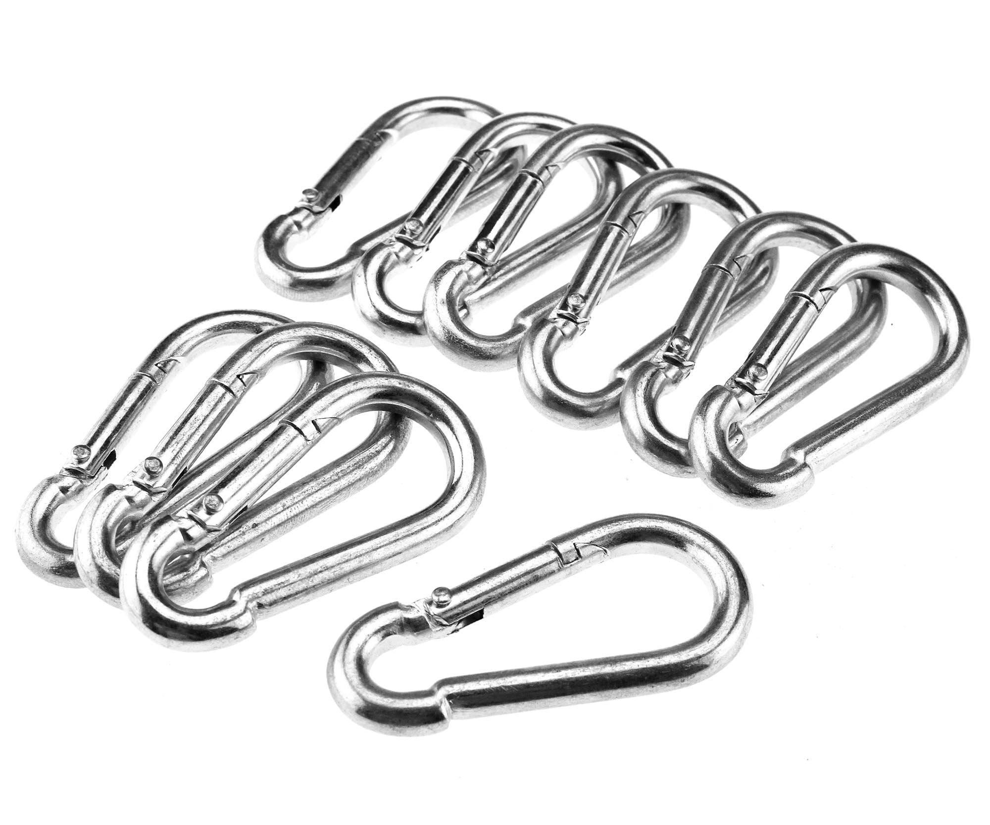 Promotion 10 Pieces 6 x 60mm Snap Spring Loaded Clip Hook eBay