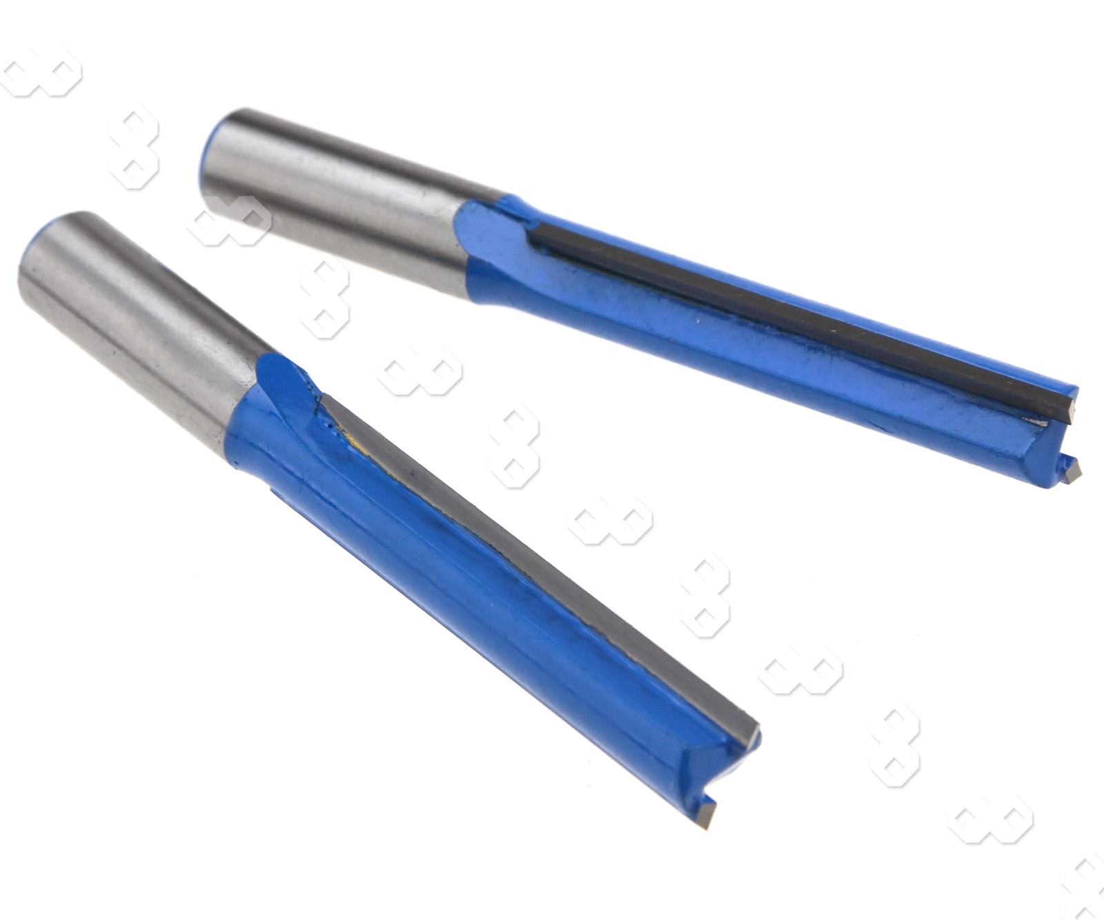 2X 1/2" Worktop Router Cutter TCT Straight Bit 1/2" x 2 1/2" Twin Flute