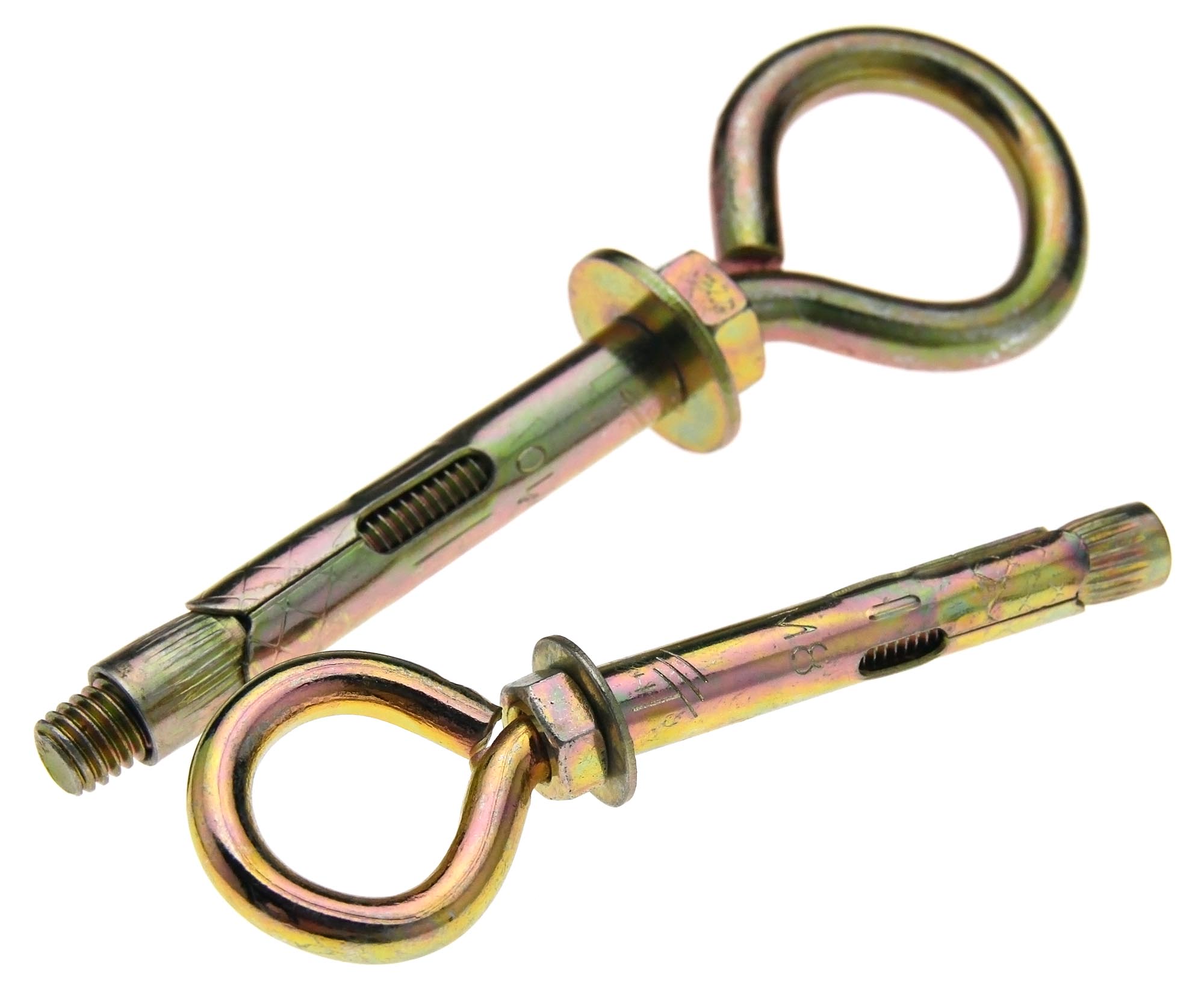 5X M6/M8 EYE BOLTS SHIELD ANCHOR EXPANDING RAWL TYPE eBay