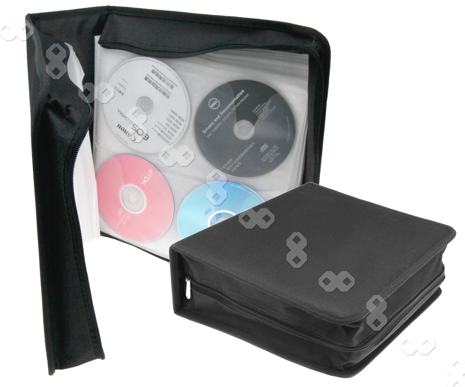 320-album-dvd-cd-disc-storage-holder-carry-case-ebay