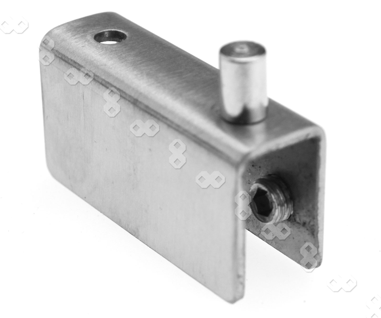 2 x 304 Stainless Steel Glass Door Pivot Hinge Set For 10mm Glass Door