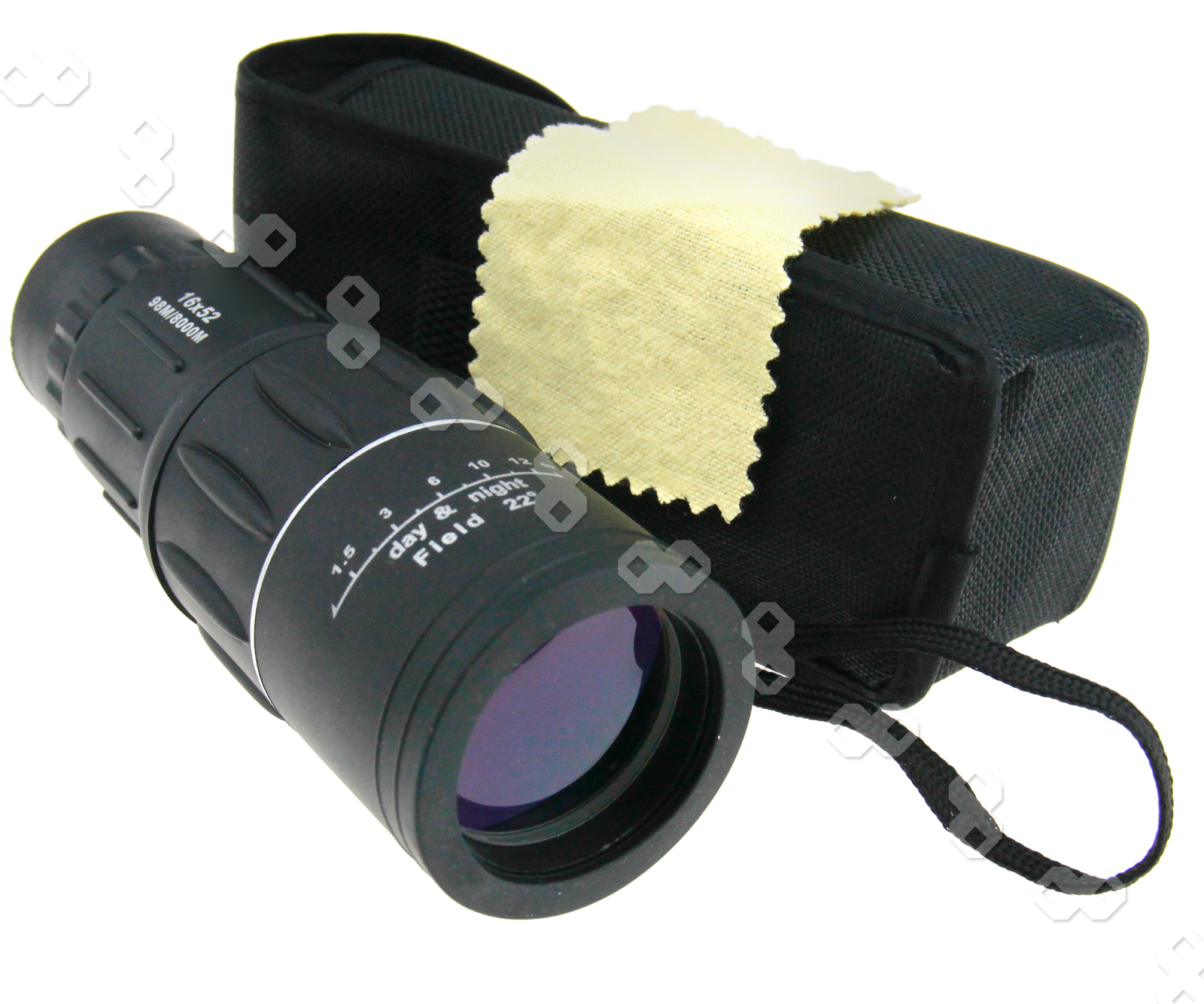 Portable 16x Magnification Monocular Telescope Dual Focus Zoom Night Vision eBay