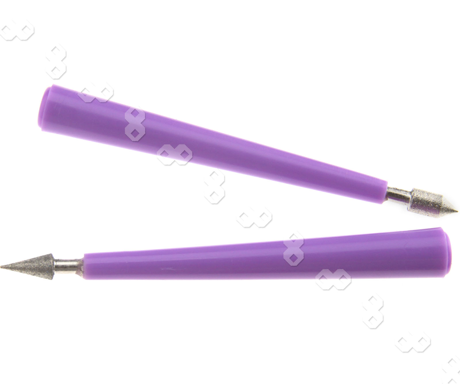 4pcs Bead Reamer Beading Hole Enlarger Tool Diamond Tipped