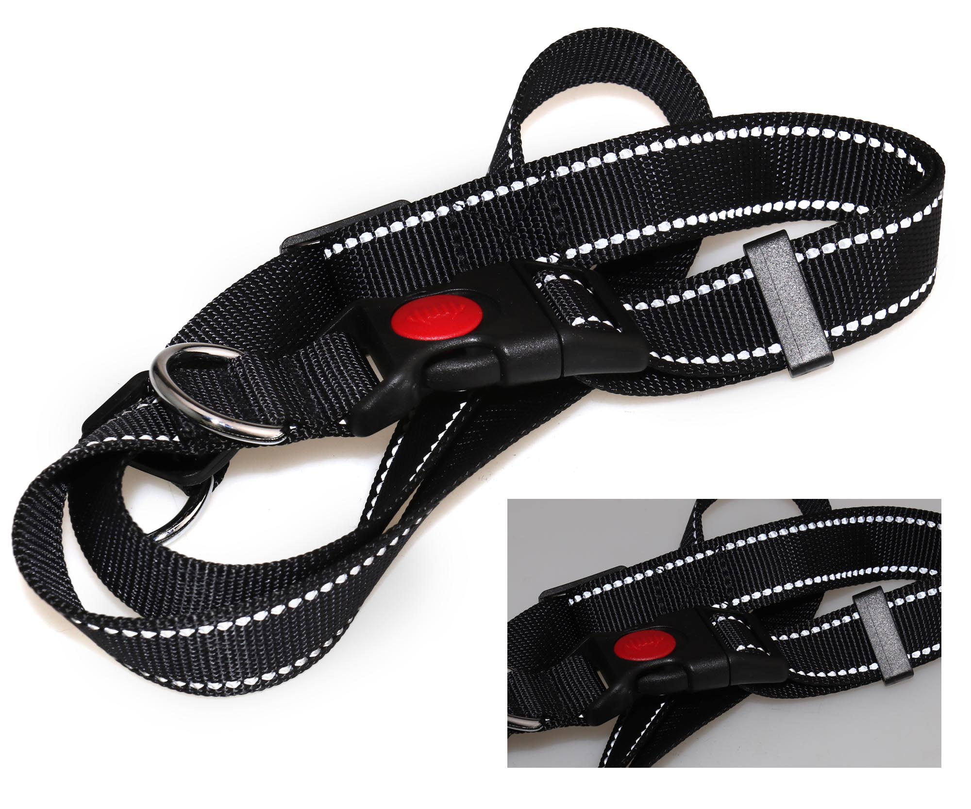 Adjustable Handsfree Hands Free Dog Running Jogging Waist Belt Lead
