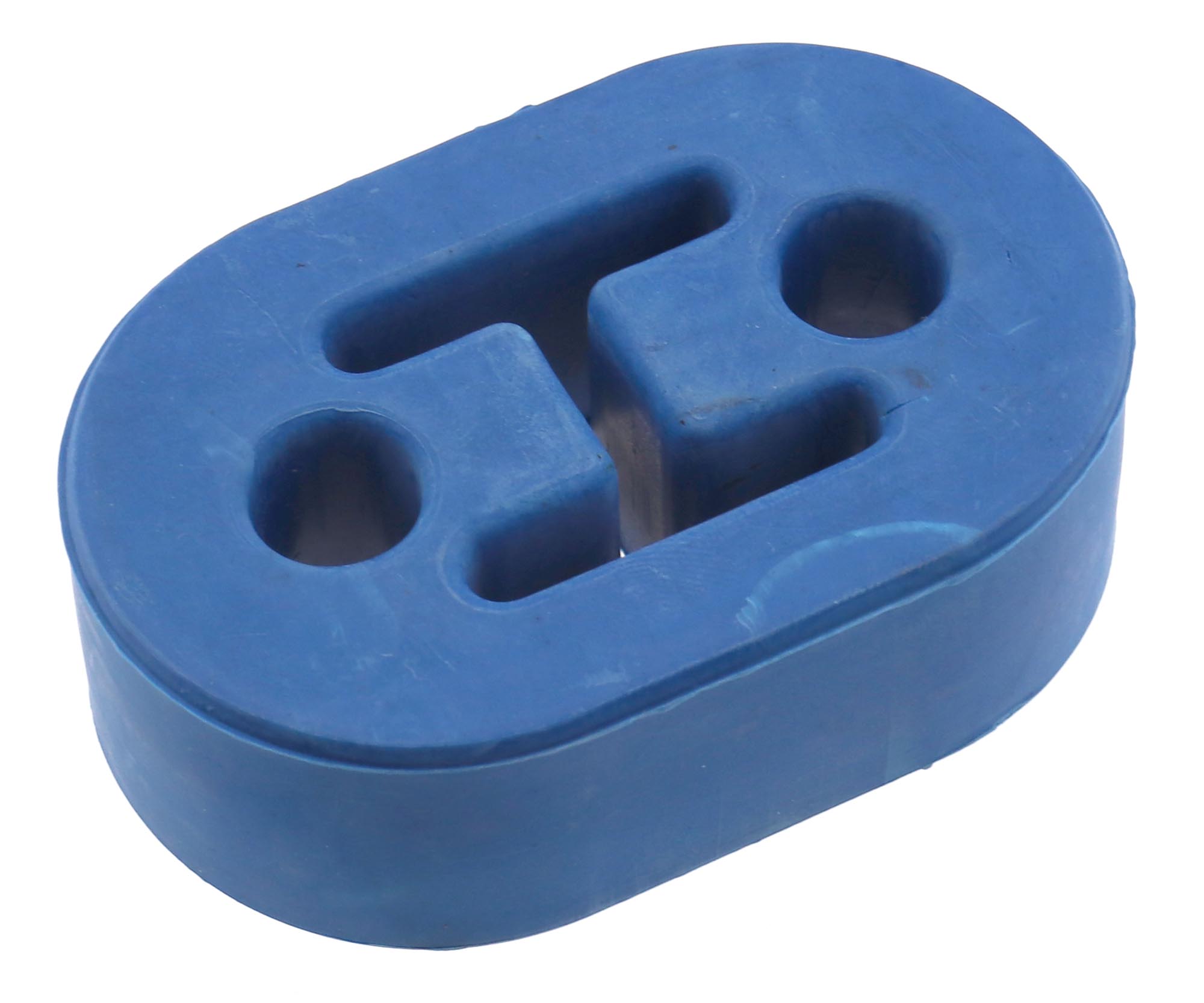 Universal Blue 2 Hole Exhaust Rubber Mount Hanger Heavy Duty Bushing