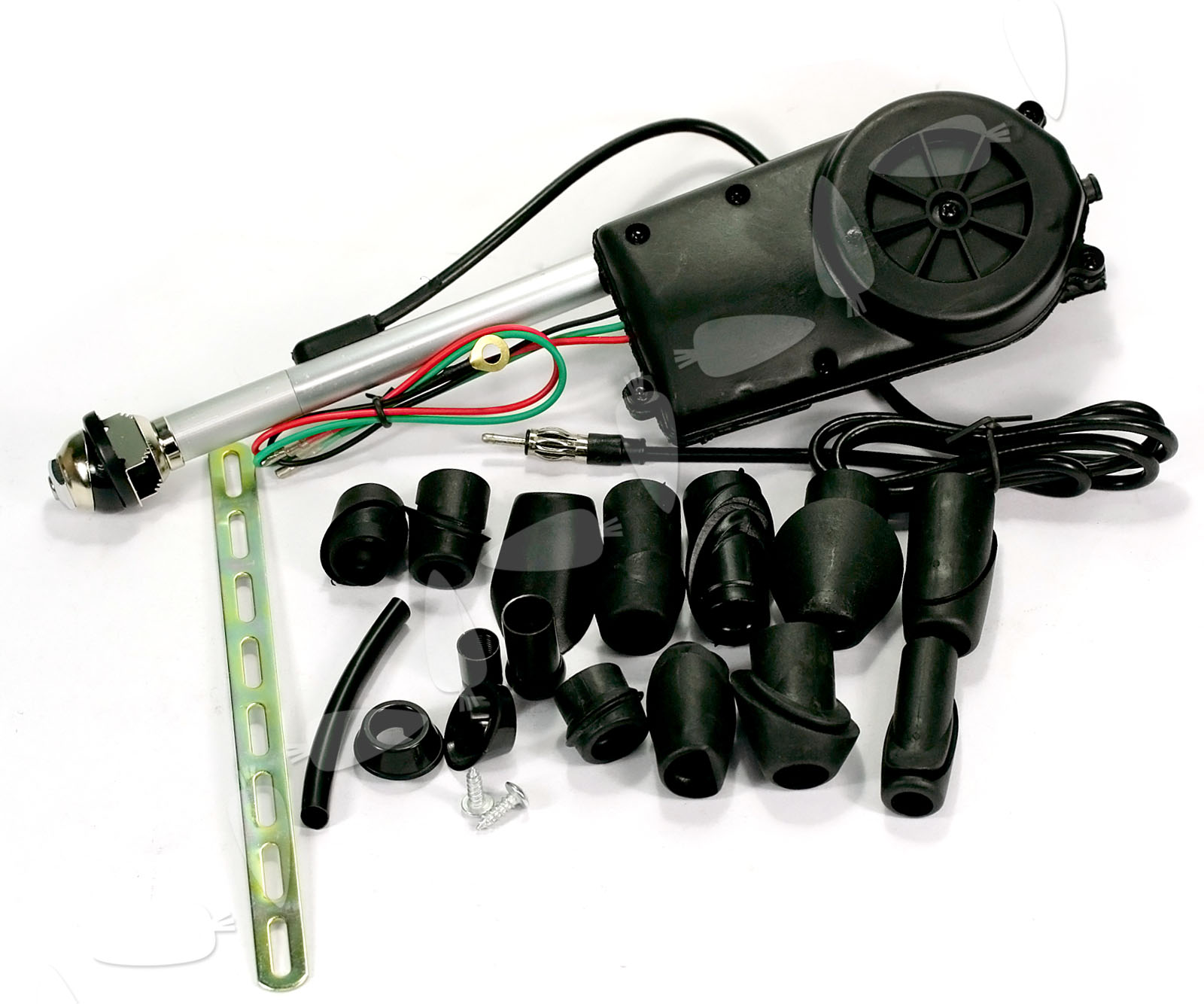 Universal Electric Car Aerial Multi Head Antenna Kit +11 Mounting Fit Heads TA22 eBay