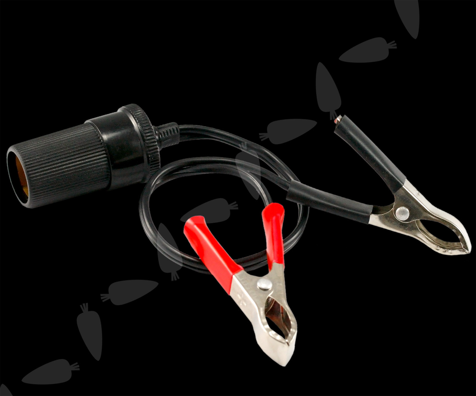 12V Car Battery Terminal Clip on Cigarette Lighter Socket Power Adaptor E046 eBay