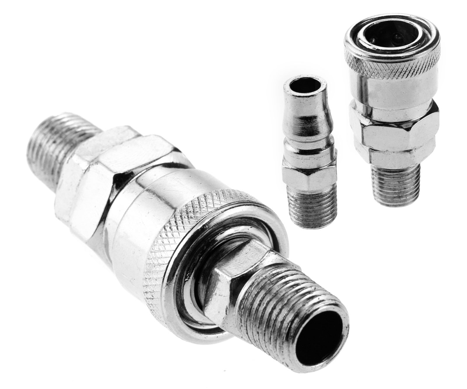 4x 1/4 BSP Air Line Hose Fittings Quick Release Coupler