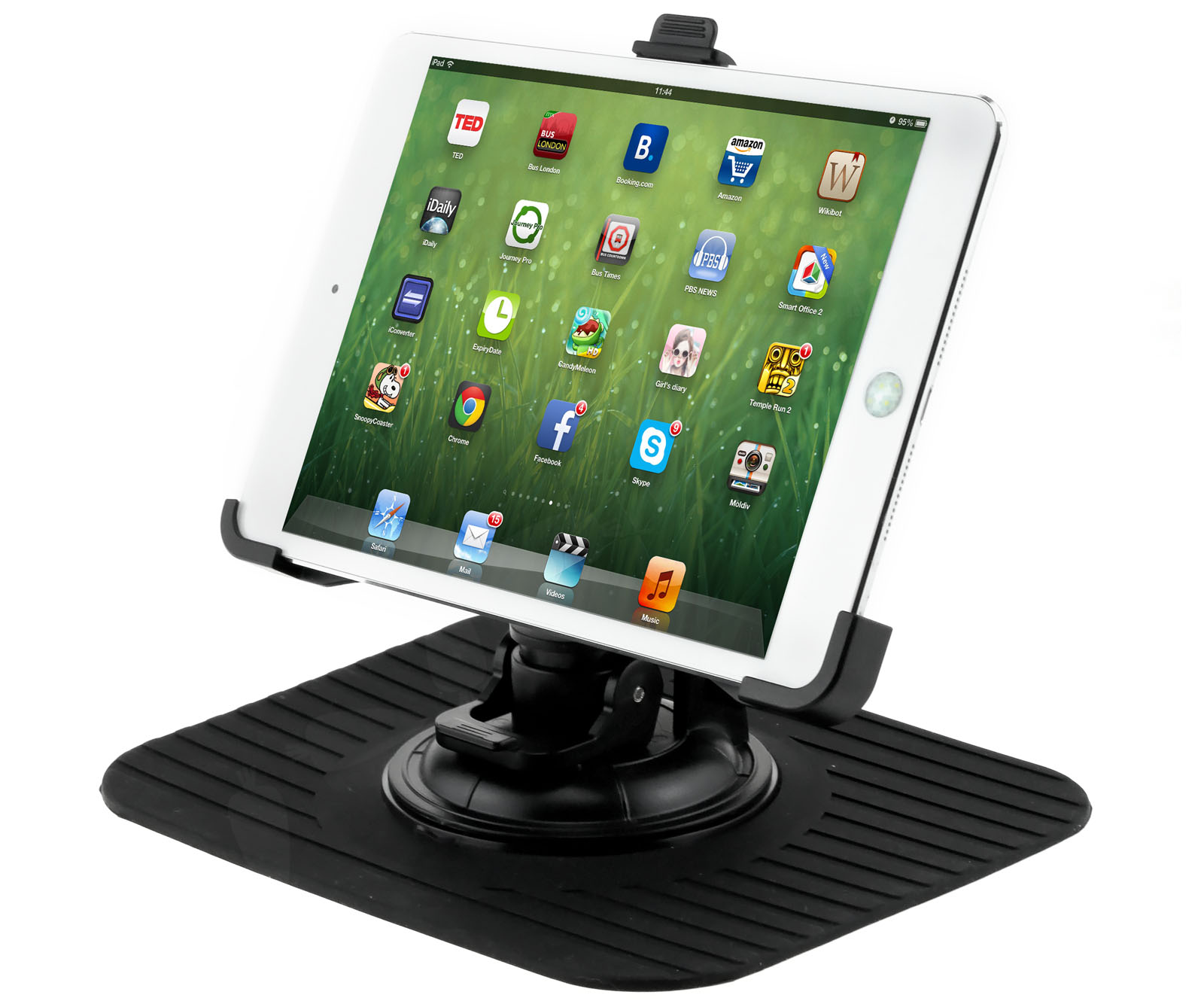 Car GPS Dashboard Ultra Slim Dash Black Rubber Mat Mount Holder SAT Nav Satnav eBay