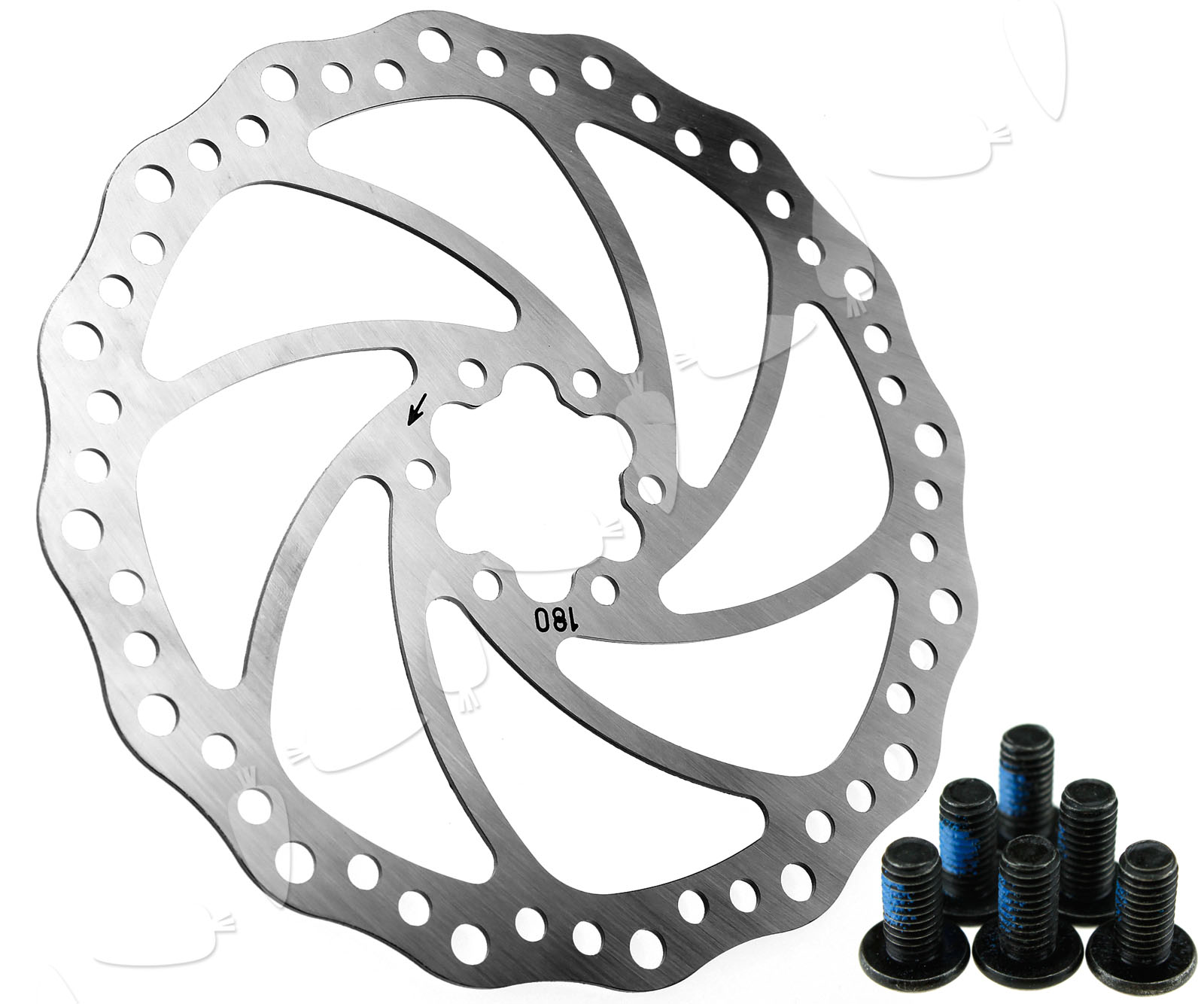 Bike Bicycle Disc Brake Rotors Cycling Clean Sweep Rotors 180mm New eBay