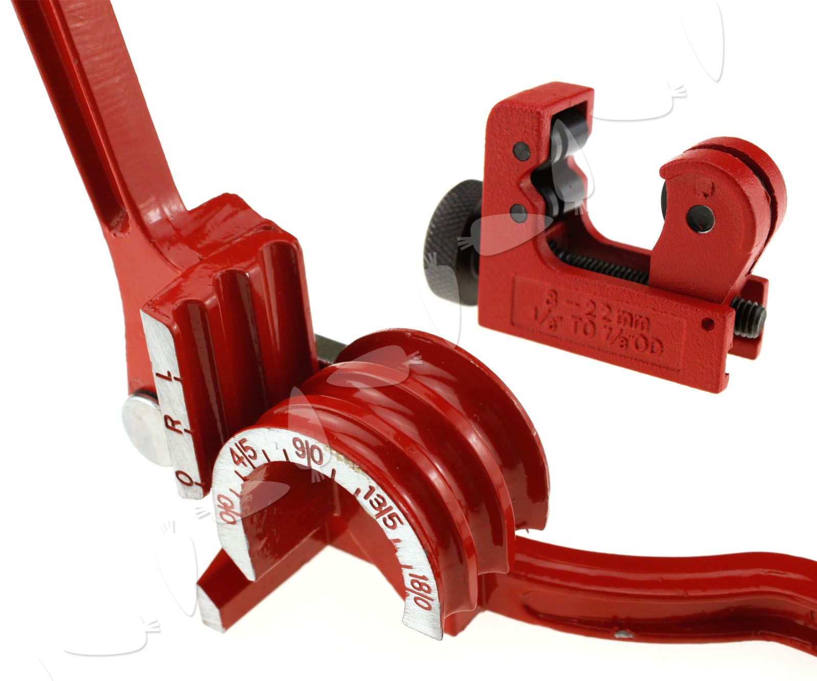 New 3 In 1 180°Tube Pipe Bender + Tube Cutter + 9pcs Flaring Tool Kit