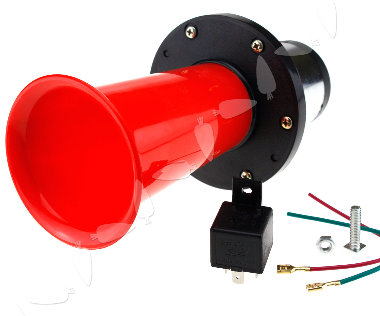 New 110db Loud 12V 490Hz Archaistic AHOOOOGAH Car Trumpet Klaxon Horn