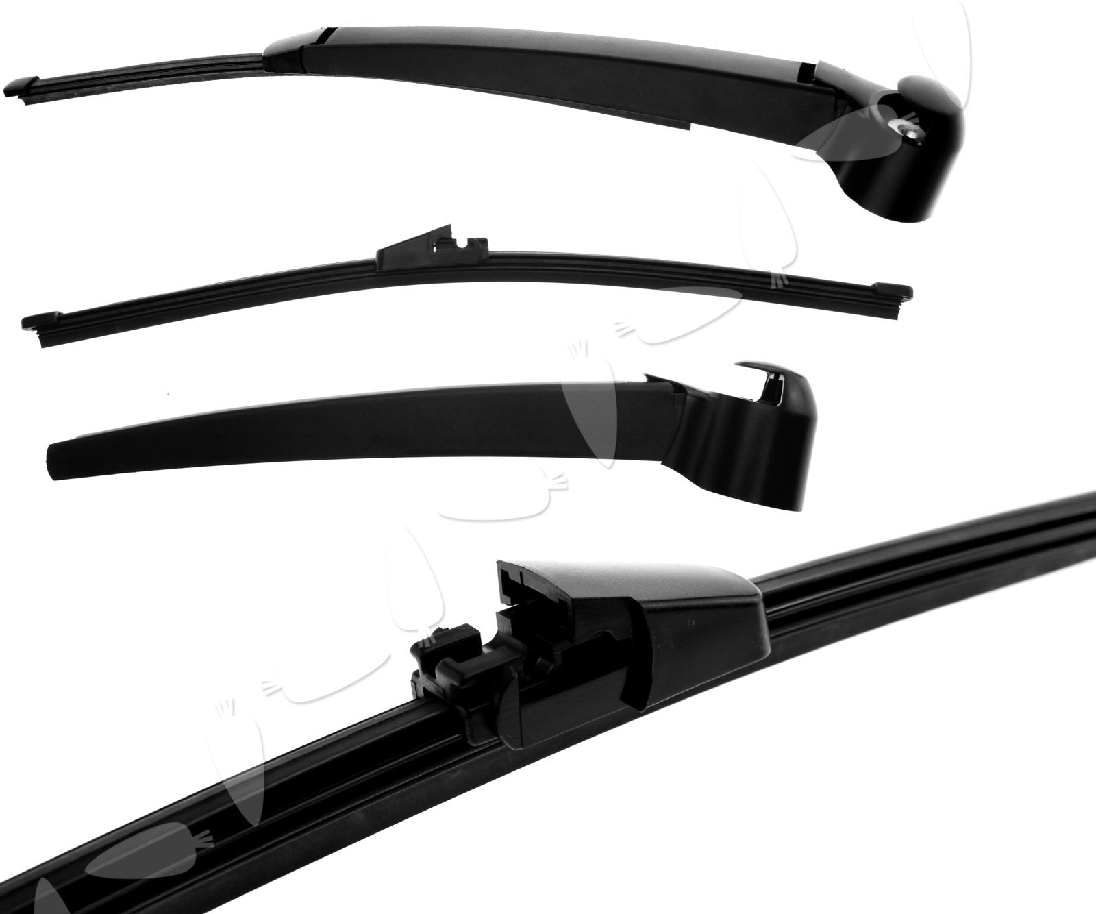 Auto Car Windscreen Rear Wiper Arm + Blade Kit For Seat Leon eBay