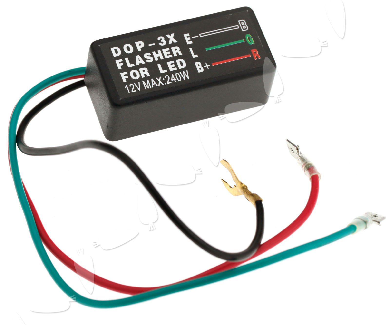 Motorbike Motorcycle LED Indicator Flasher Relay 12V 3 Pin eBay