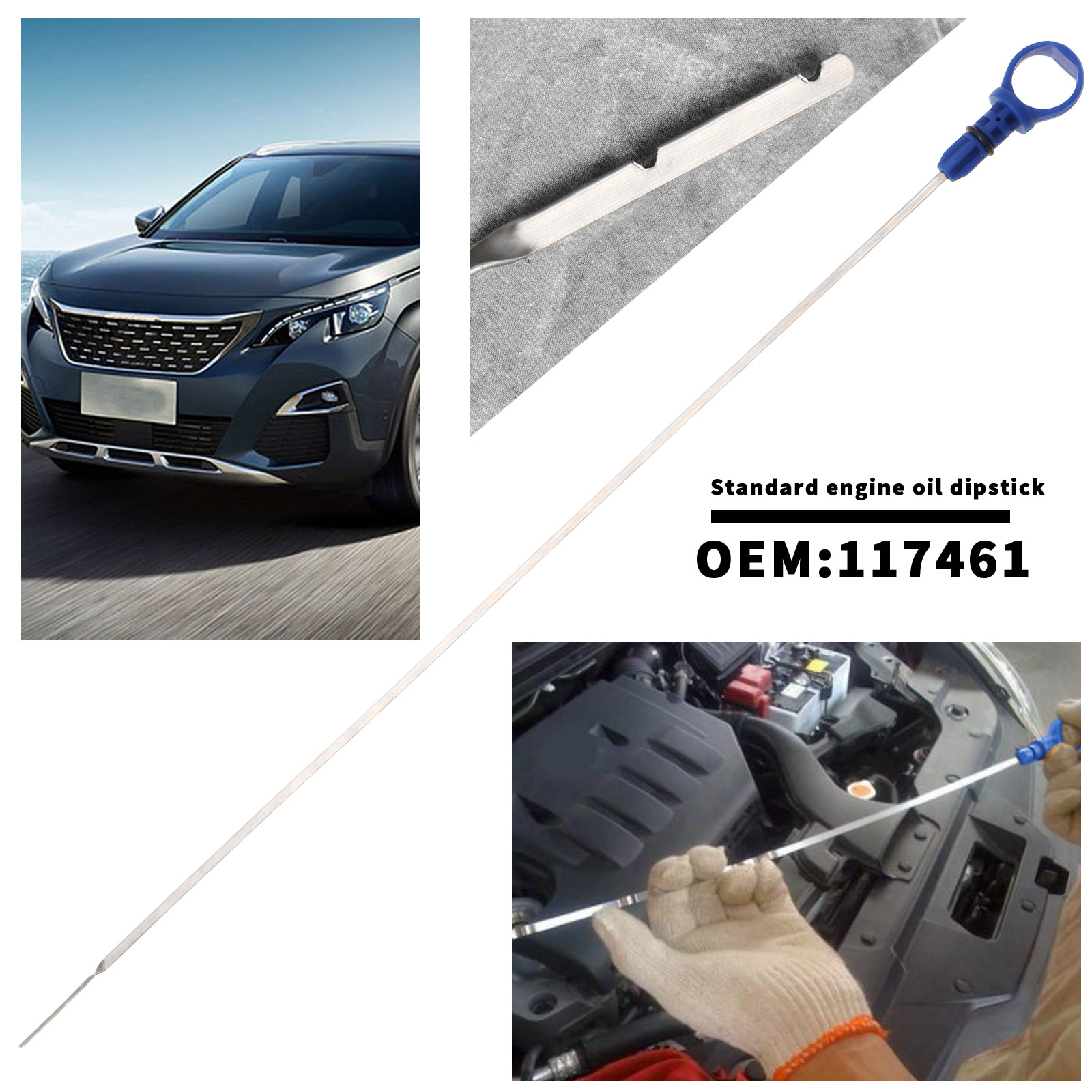 Diesel Engines Oil Dipstick Fit For PEUGEOT 206 306 307 406 eBay