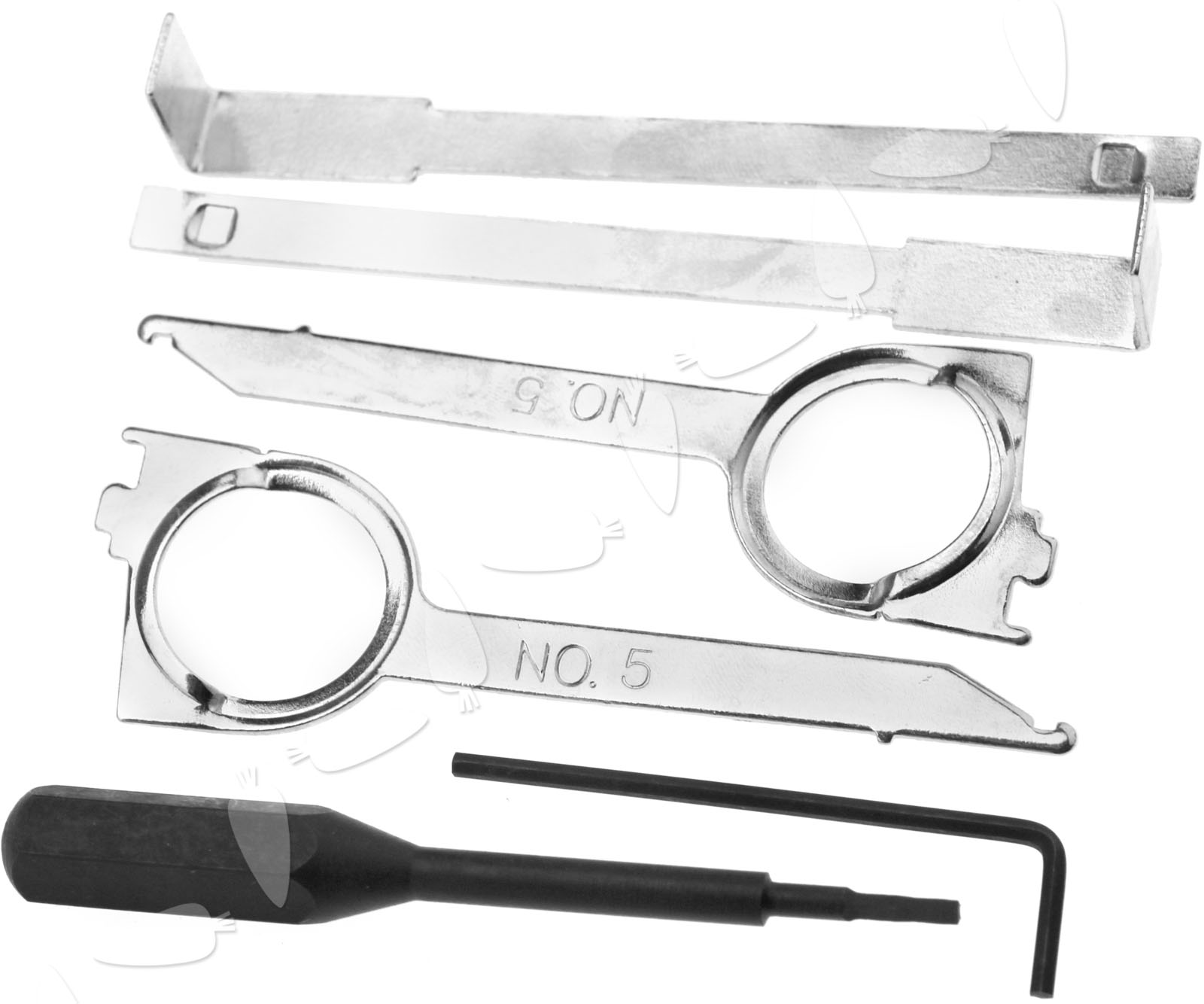 20PCs Car Radio Removal Tool Key Set Auto Installer Repair Stereo For