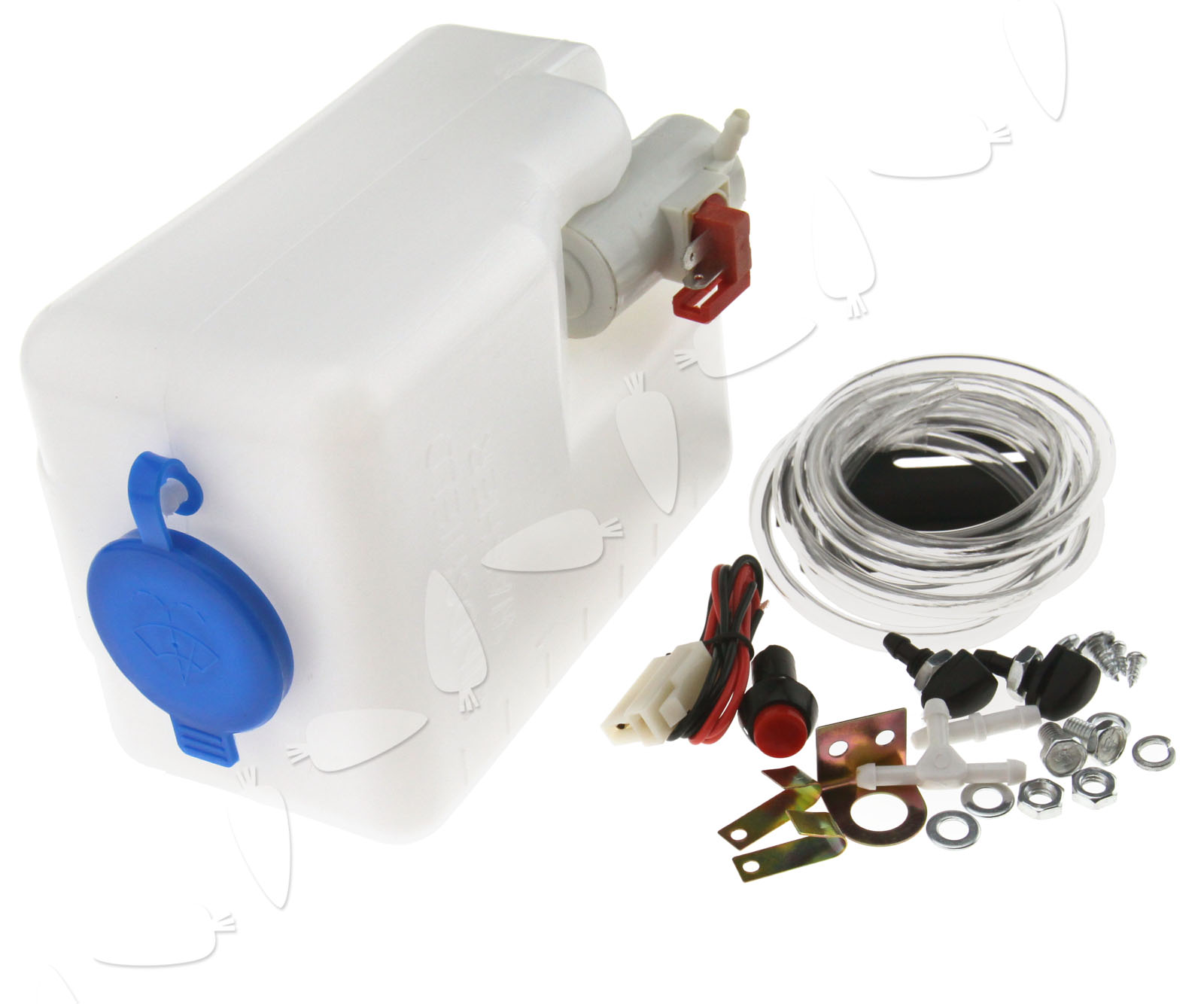 Universal Auto Washer Pump Bottle Window Cleaning Windshield Washer US