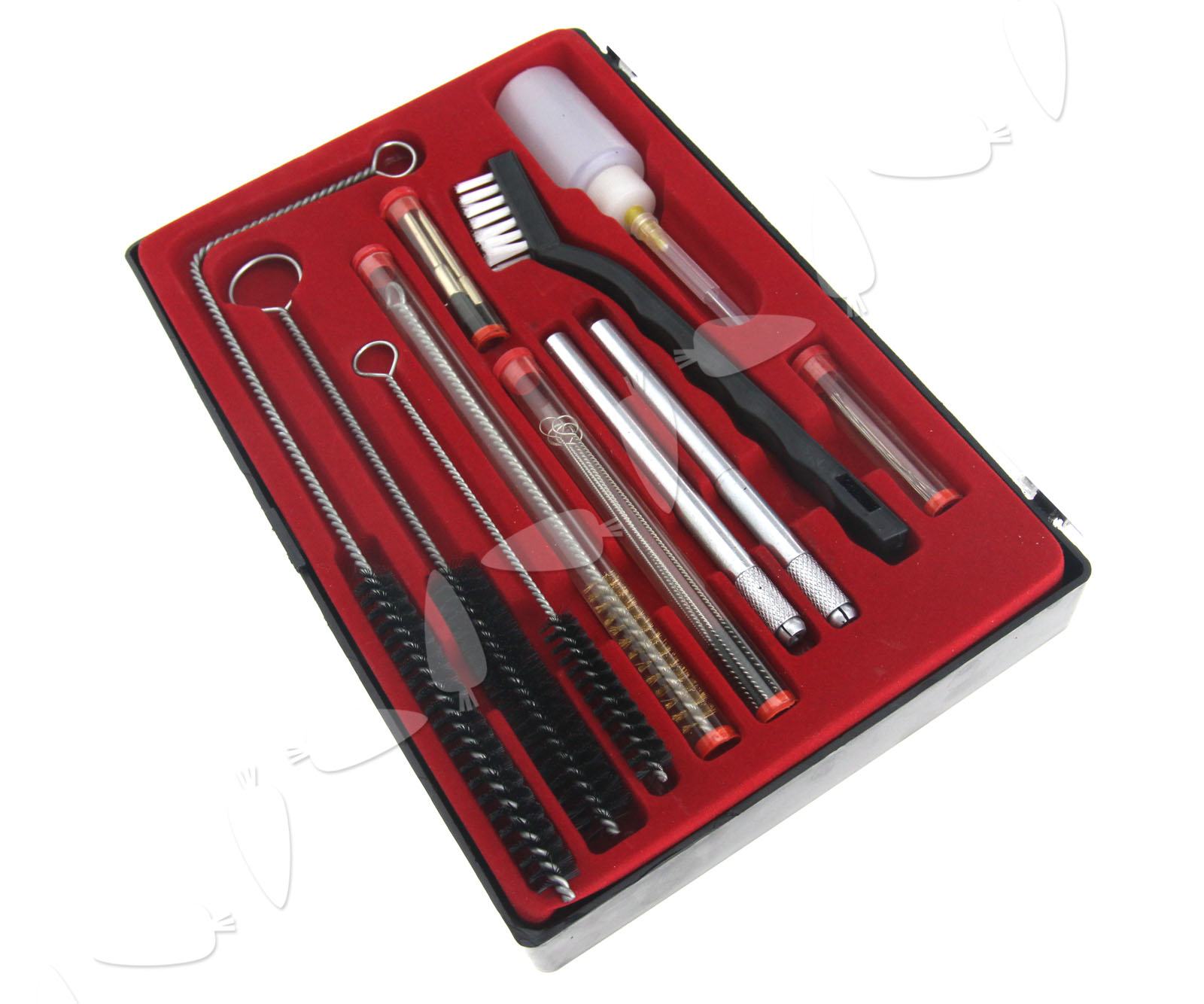 23PCS Spray Gun Cleaning Kit Air Tool Paint w/Plastic Case eBay