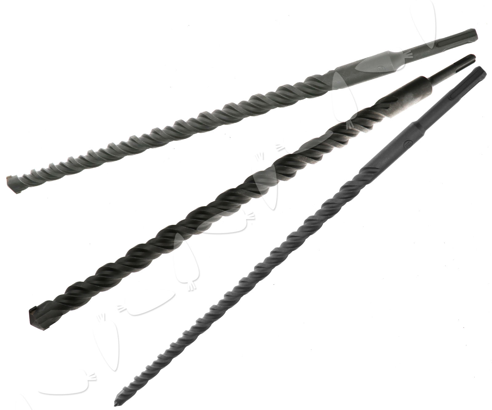 3Pcs Long 450mm SDS High Speed Steel Drill Bit Head 16/20/25mm eBay