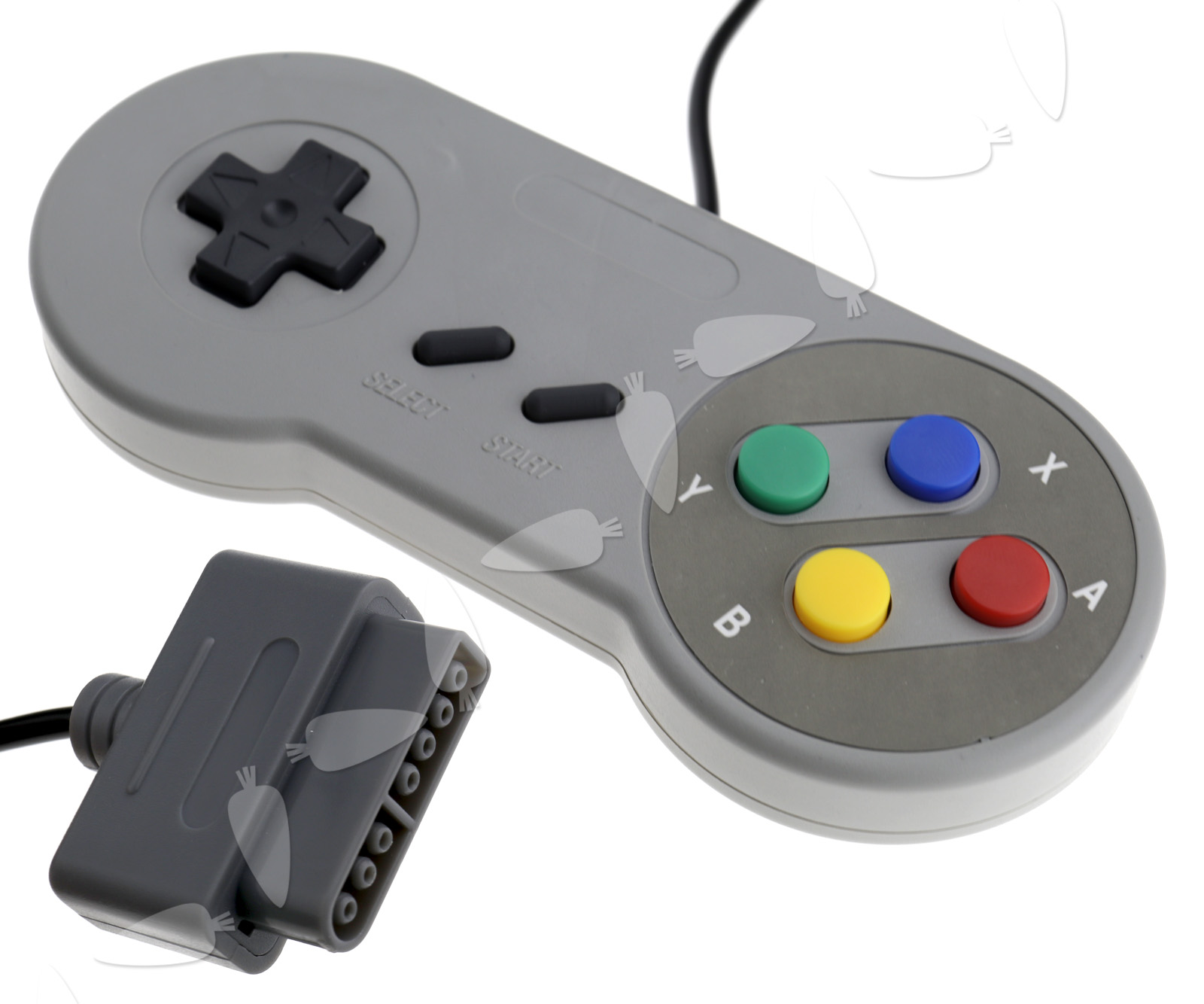 2 x SNES Official Original Controller Pad Gamepad For Super Nintendo Consoles eBay