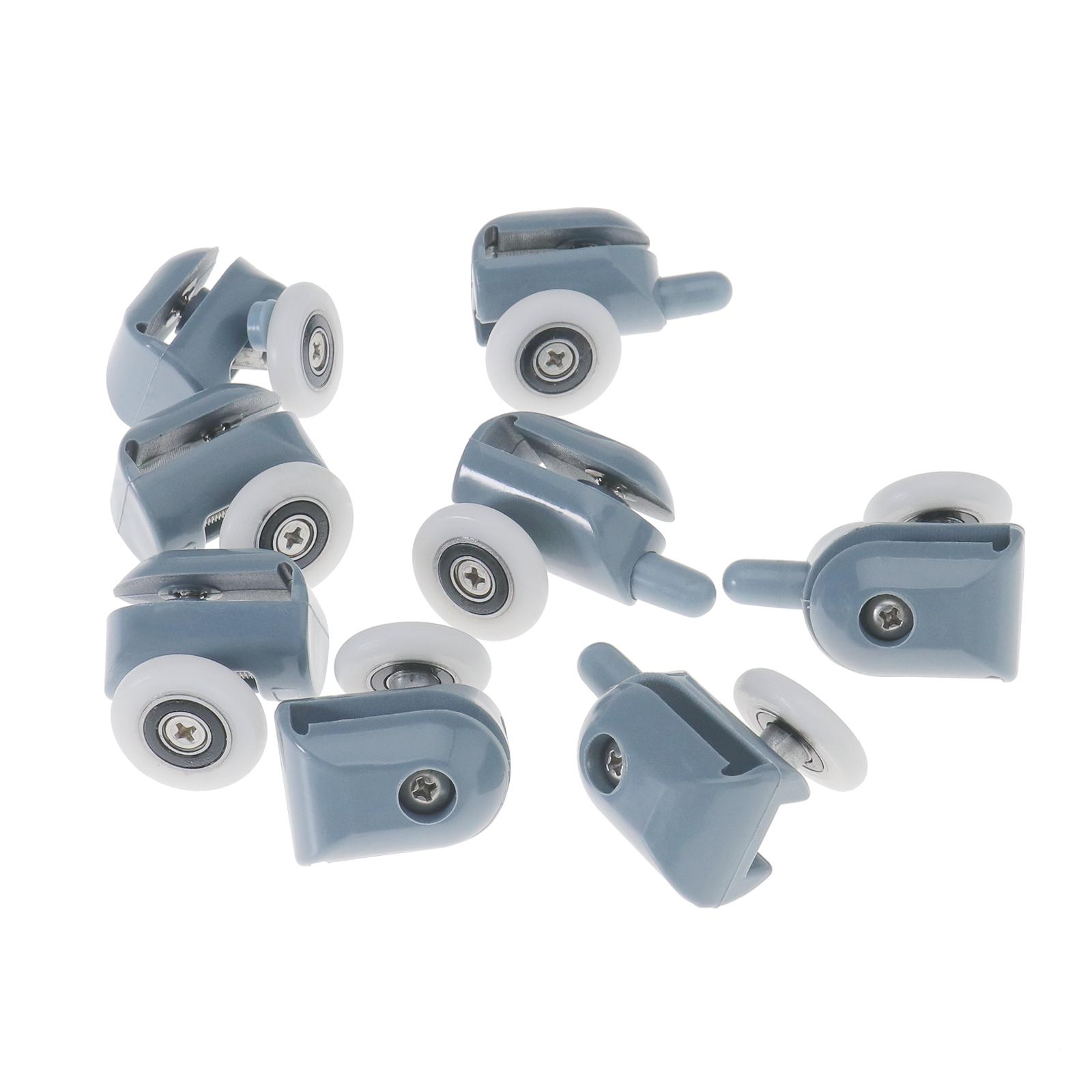 8 Single Shower Screen Door Wheel Rollers Runner 25mm Home DIY Building