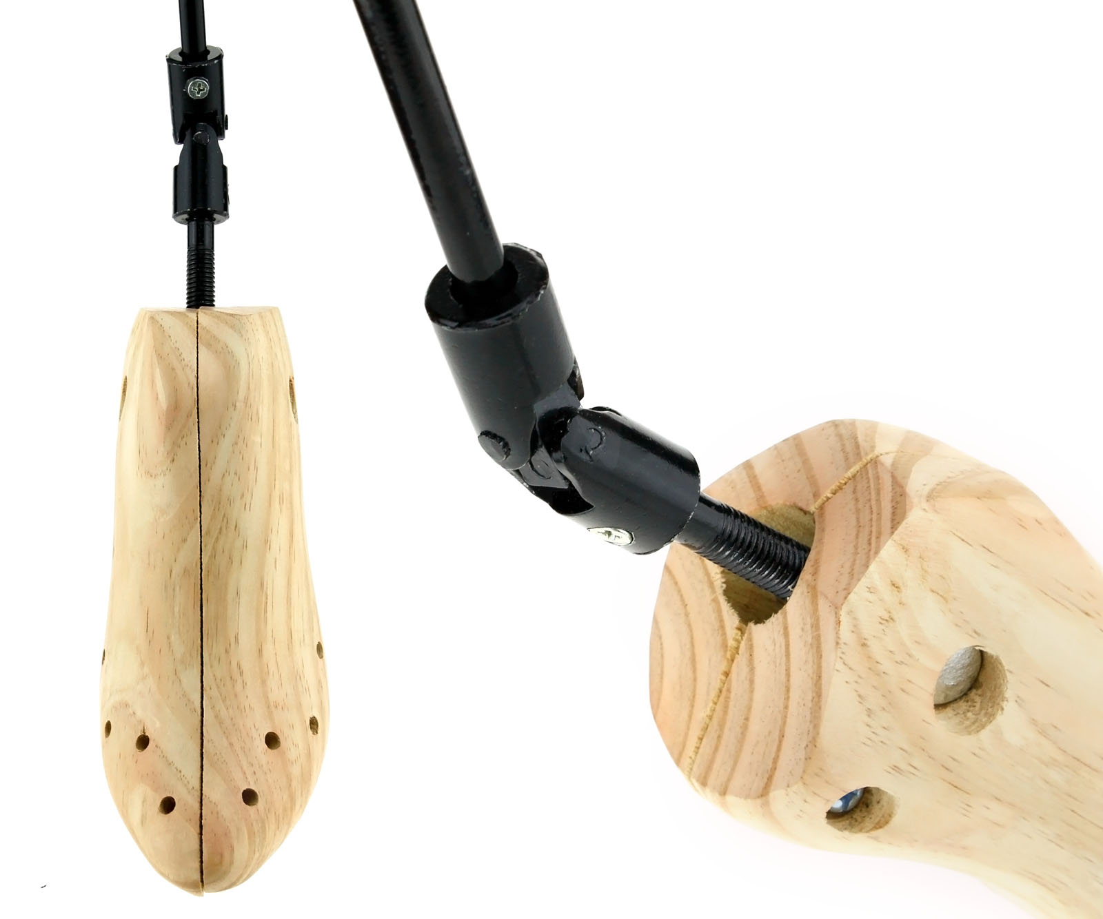 1/2 X Ladies 2 Way Pine Wood Boot Shoe Tree Stretcher Wooden Shaper US