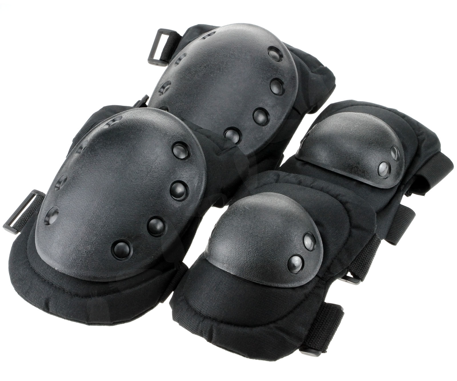 Tactical Military Army Elbow + Knee Pads Airsoft Paintball Skate