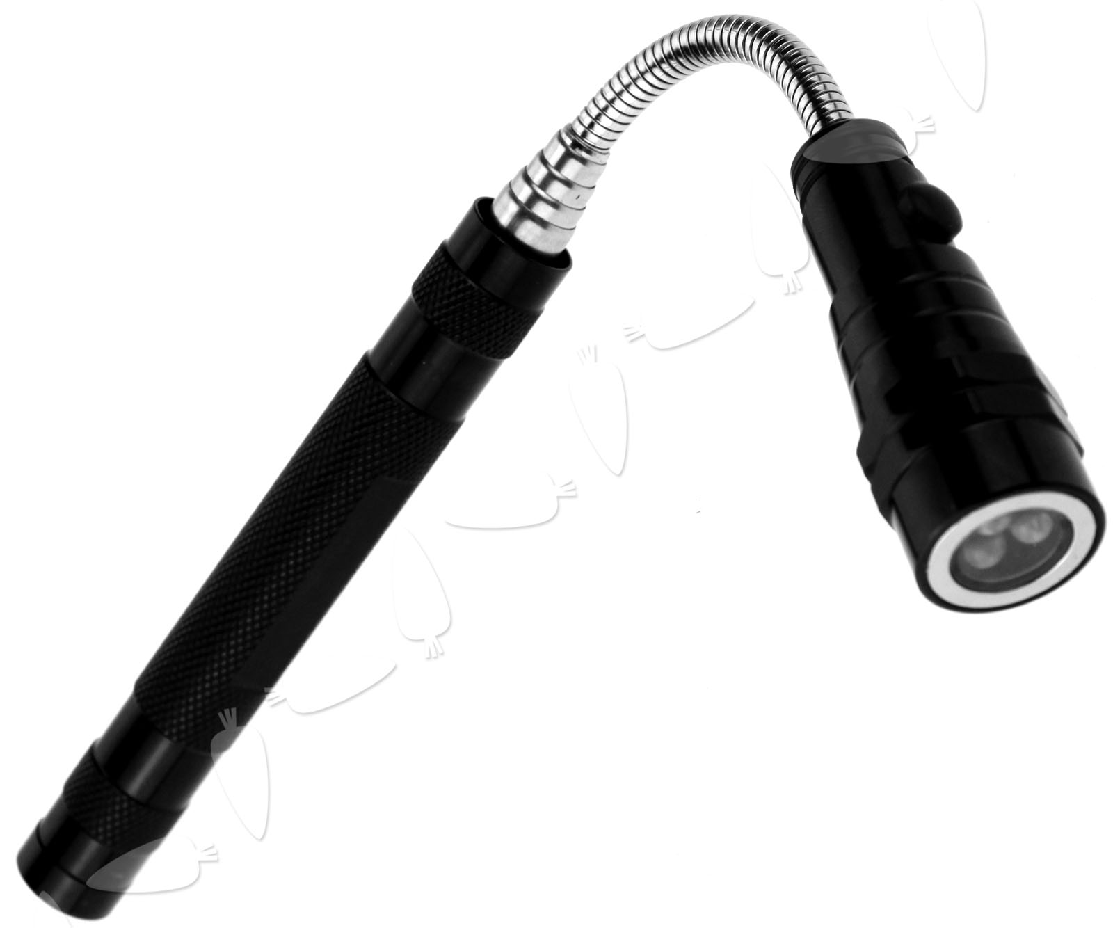 3 LED Flexible Neck Flexi Torch Telescoping Flashlight Lamp