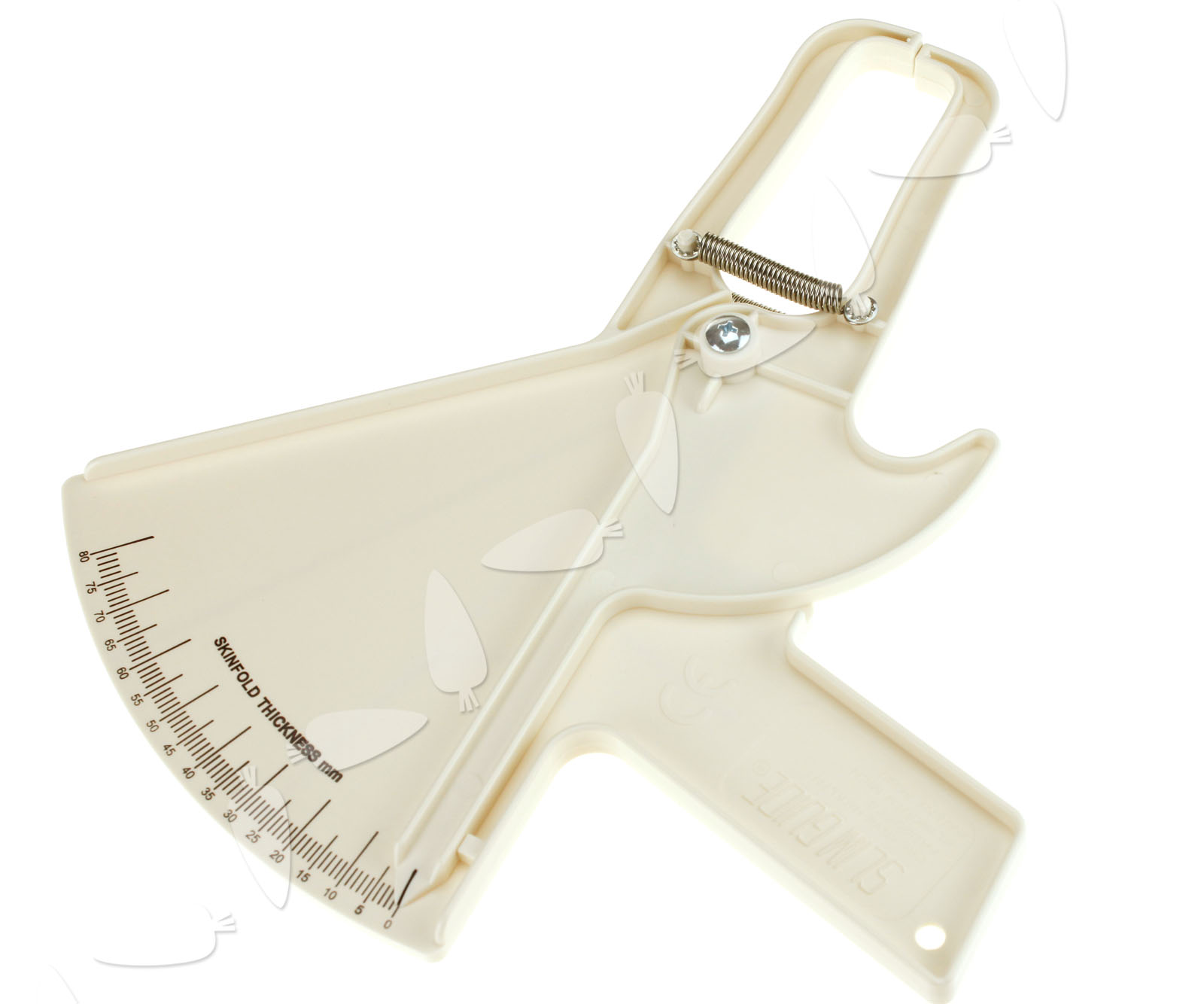 Skinfold Calipers Measurement Tester Slim Guide Measure Body Fat 080mm