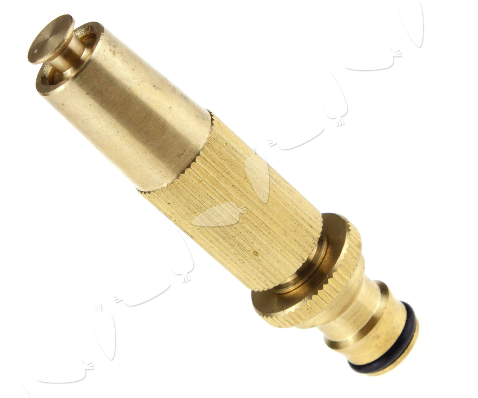Quick Connect Adjustable Hose Spray Nozzle Solid Brass For Garden