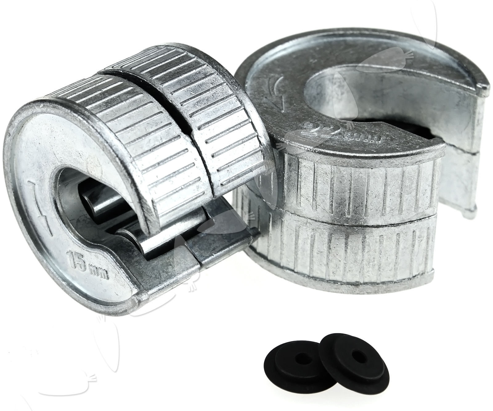 Zinc Alloy 15mm & 22mm Copper Pipe Tube Cutters With Spare Cutter Wheels