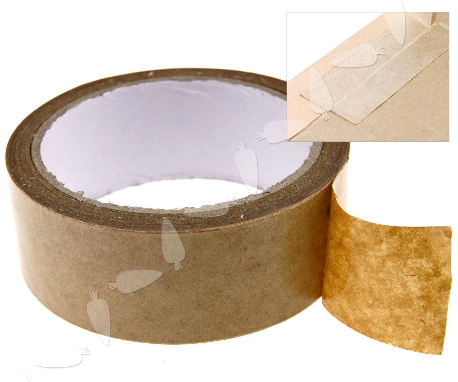 50m x 24/38/50mm Brown SelfAdhesive Picture Frame Backing Tape eBay