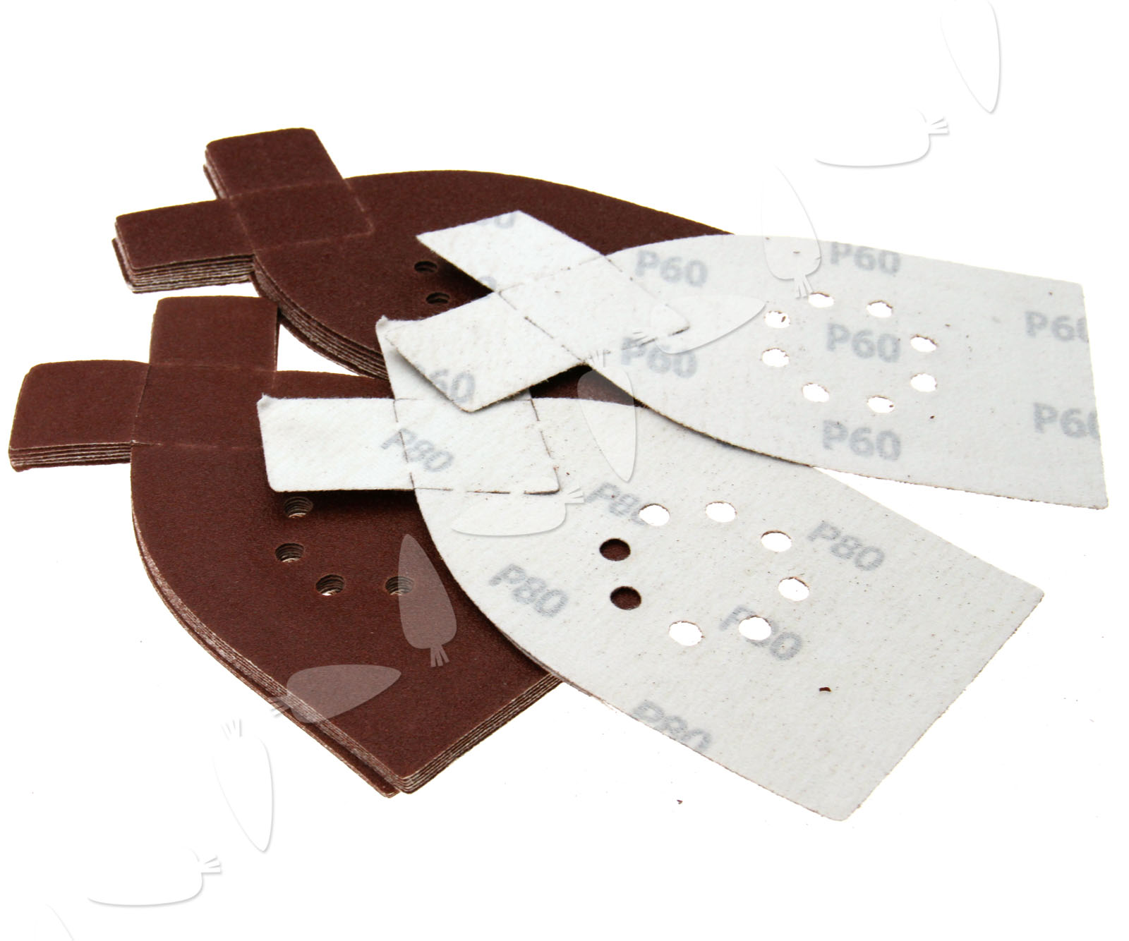 50x Sander Sanding Sheets Grit Sandpaper For BLACK & DECKER KA220E