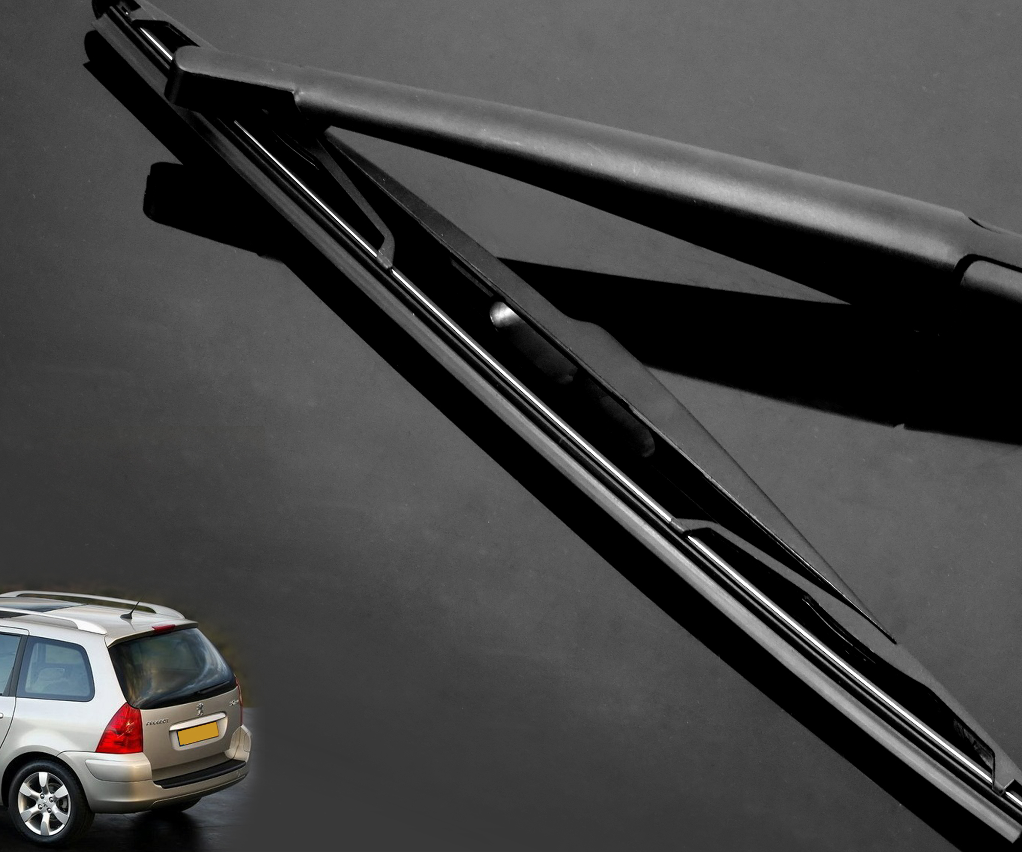 Rear Window Windshield Windscreen Wiper Arm & Blade For Peugeot 307 UK