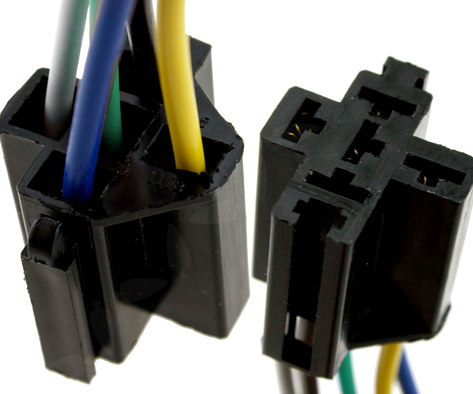 5x Auto Truck 12v 40a Pre Wired 5 Pin Relay Mounting Base