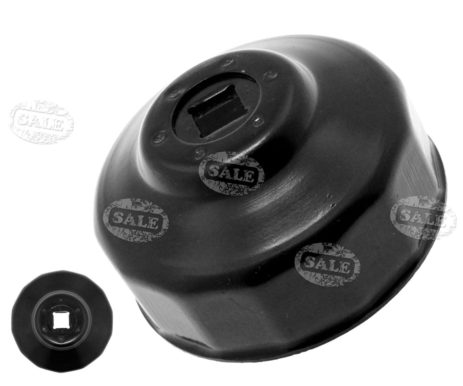 MOTORCYCLE BIKE BLACK 68MM OIL FILTER WRENCH 3/8" REMOVAL CUP SOCKET TOOL SET eBay