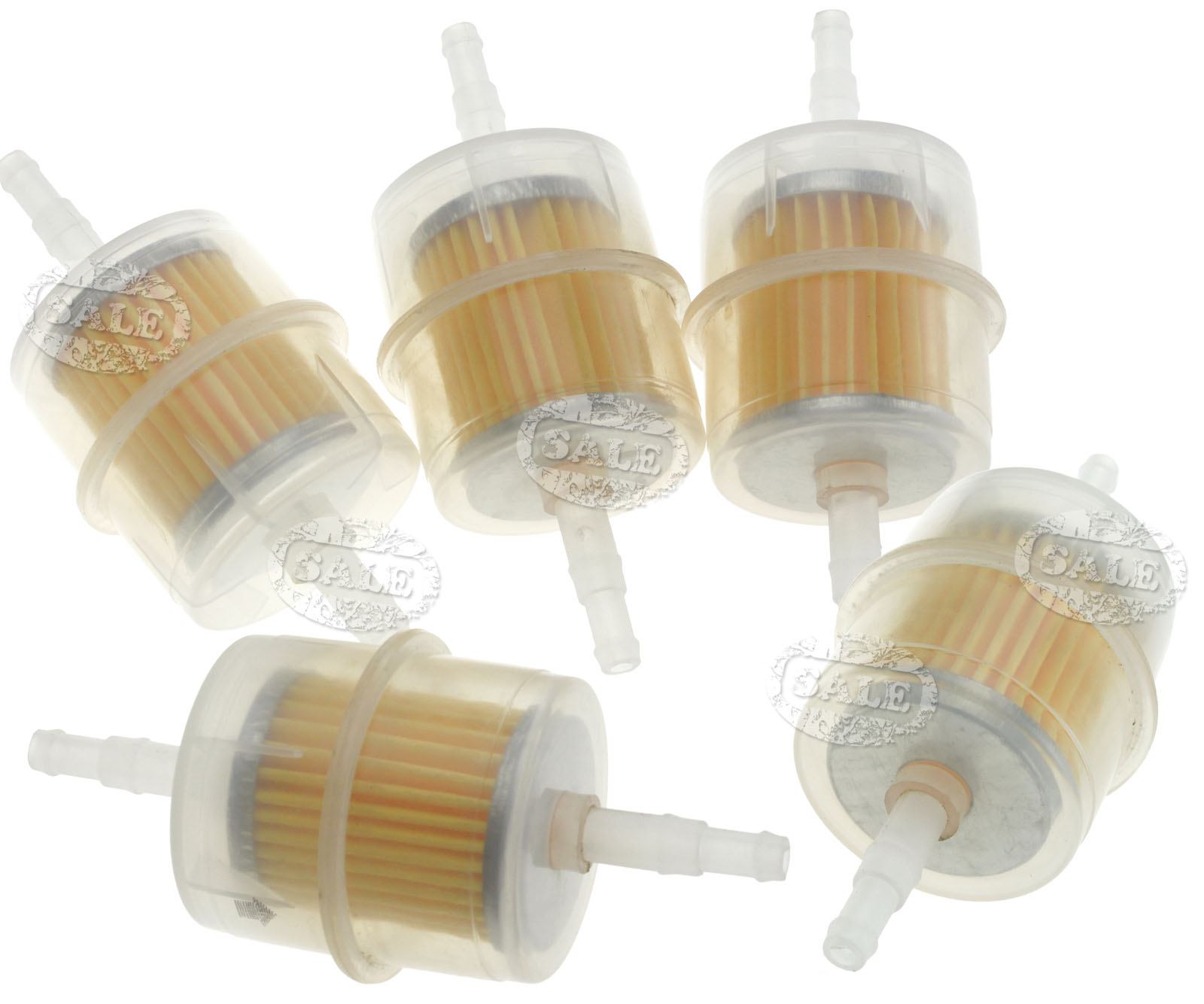 5PCS AUTO CAR 6/8MM PIPE LARGE INLINE FUEL FILTERS PETROL eBay