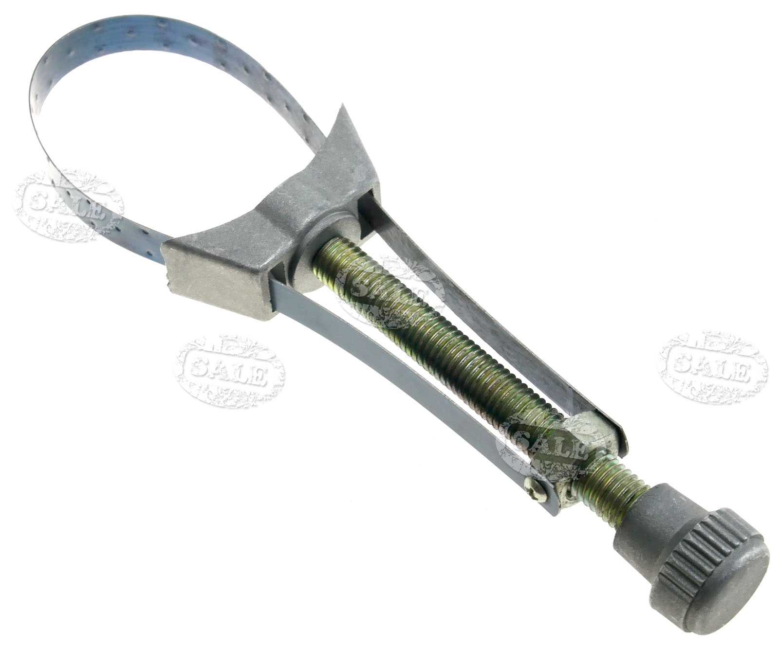 Adjustable 60120mm Diameter Oil Filter Wrench Removal Tool Metal Band US