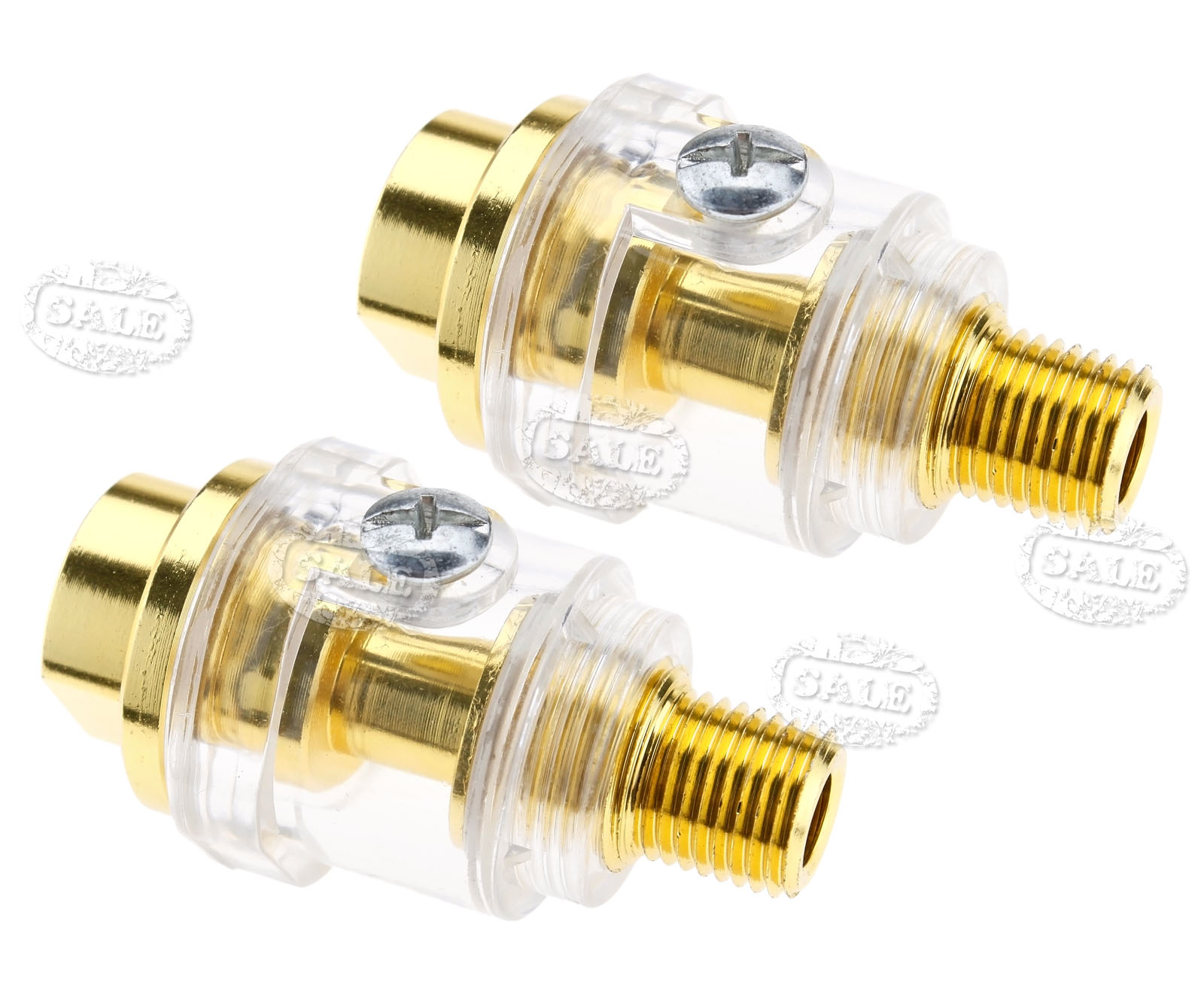 1/4" BSP Mini InLine Oiler Lubricator For Pneumatic Tool & Air