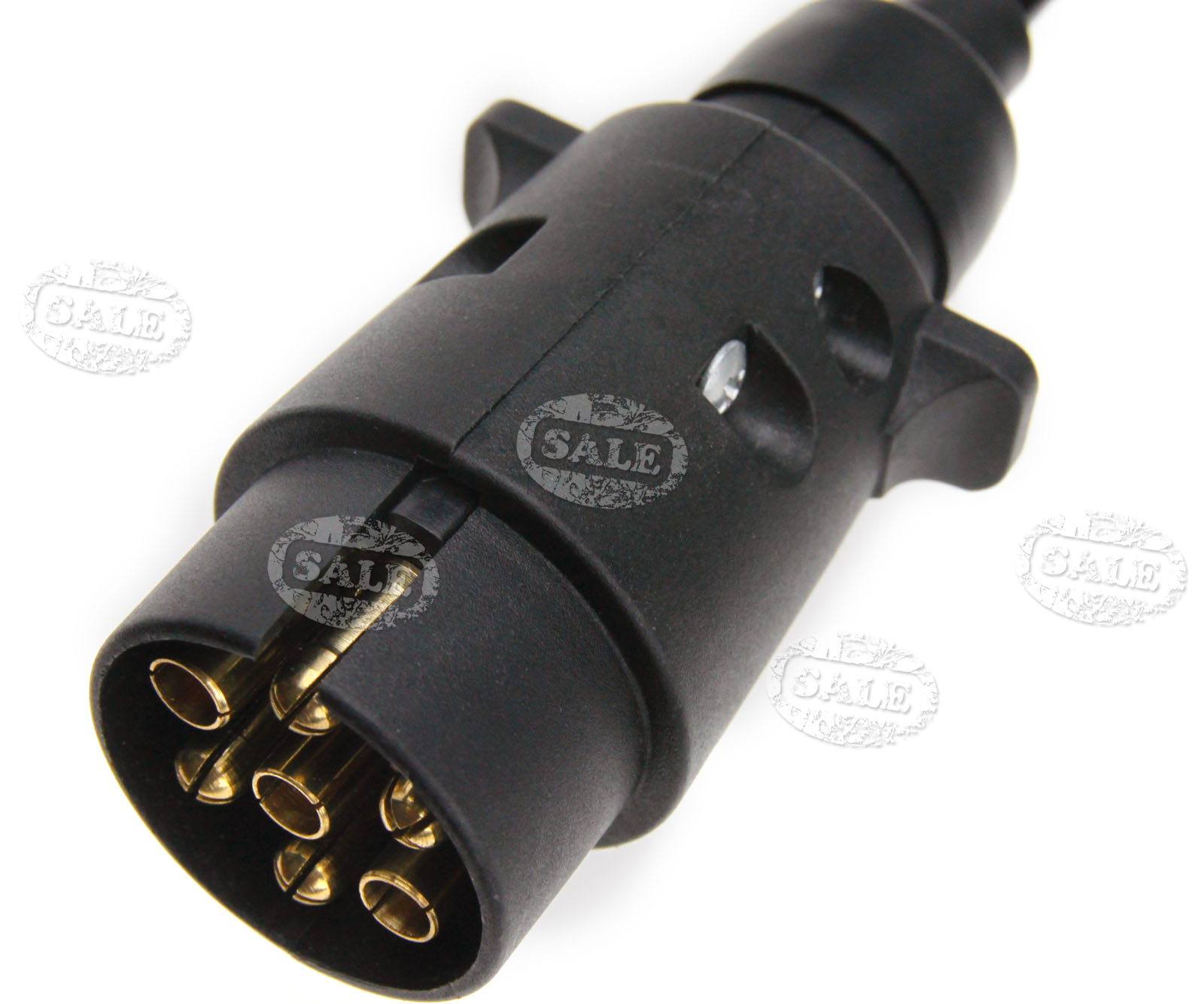 7 Pin Trailer Light Board Extension Cable Lead 1.7m Male To Female Wire