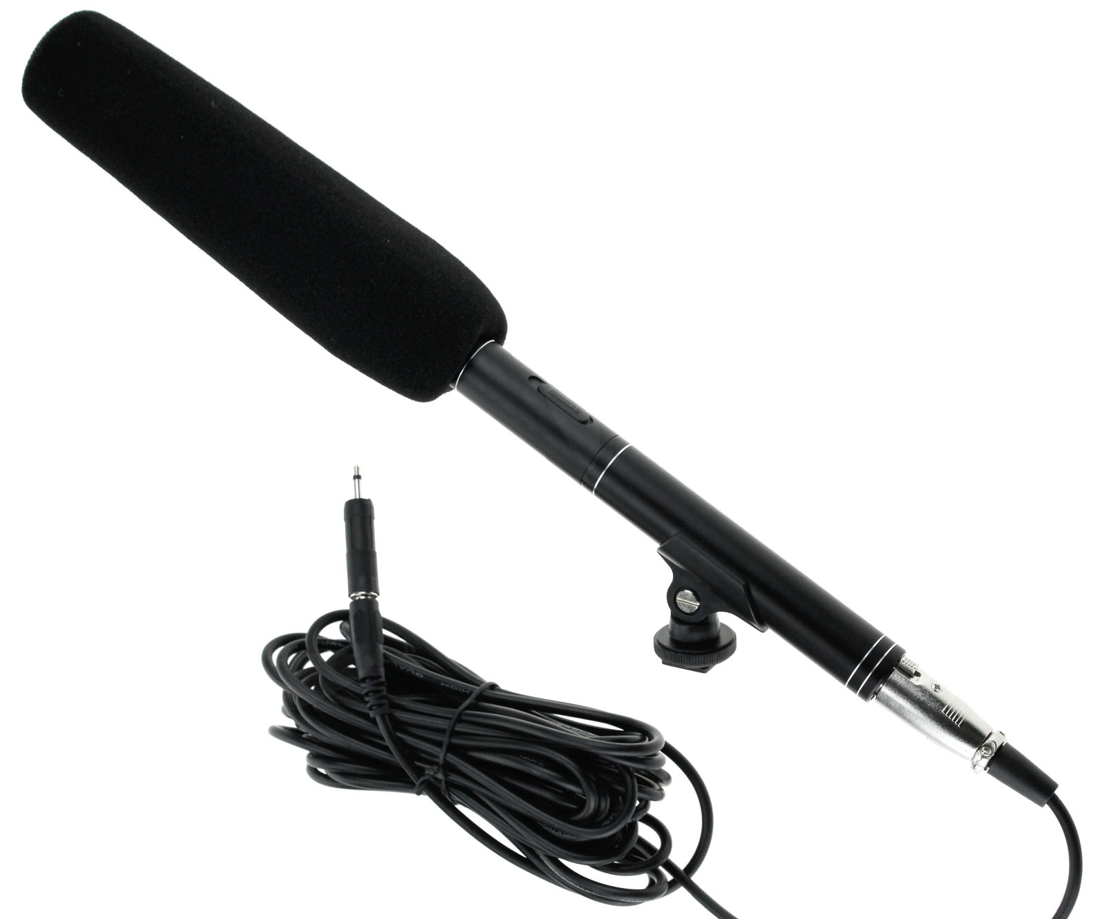 Pro Camera Camcorder Shotgun Microphone Condenser Mic Kit For Canon