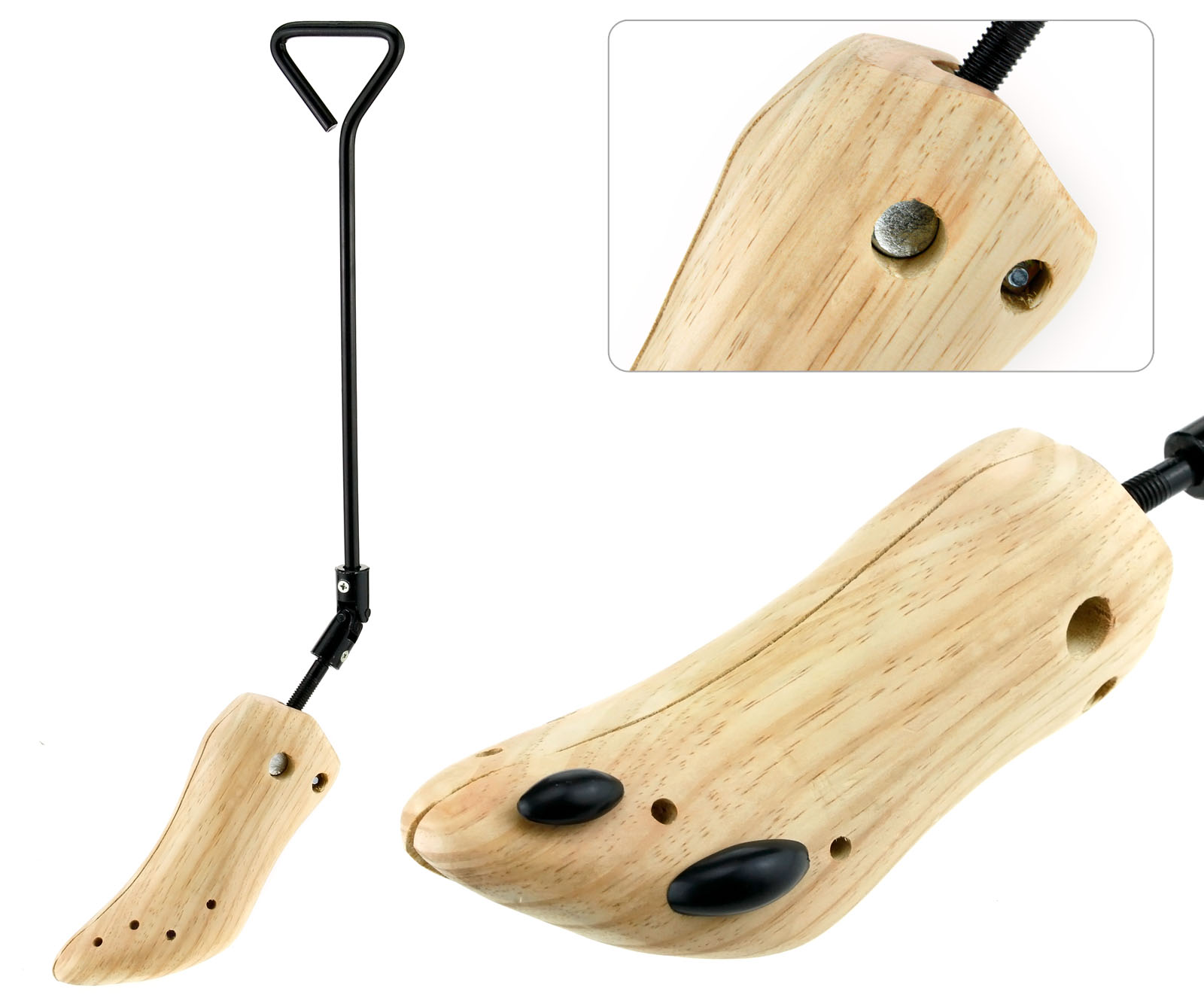 Pine Wood Ladies Boot Shoe Tree Stretcher Shaper Wooden UK Size 47 eBay