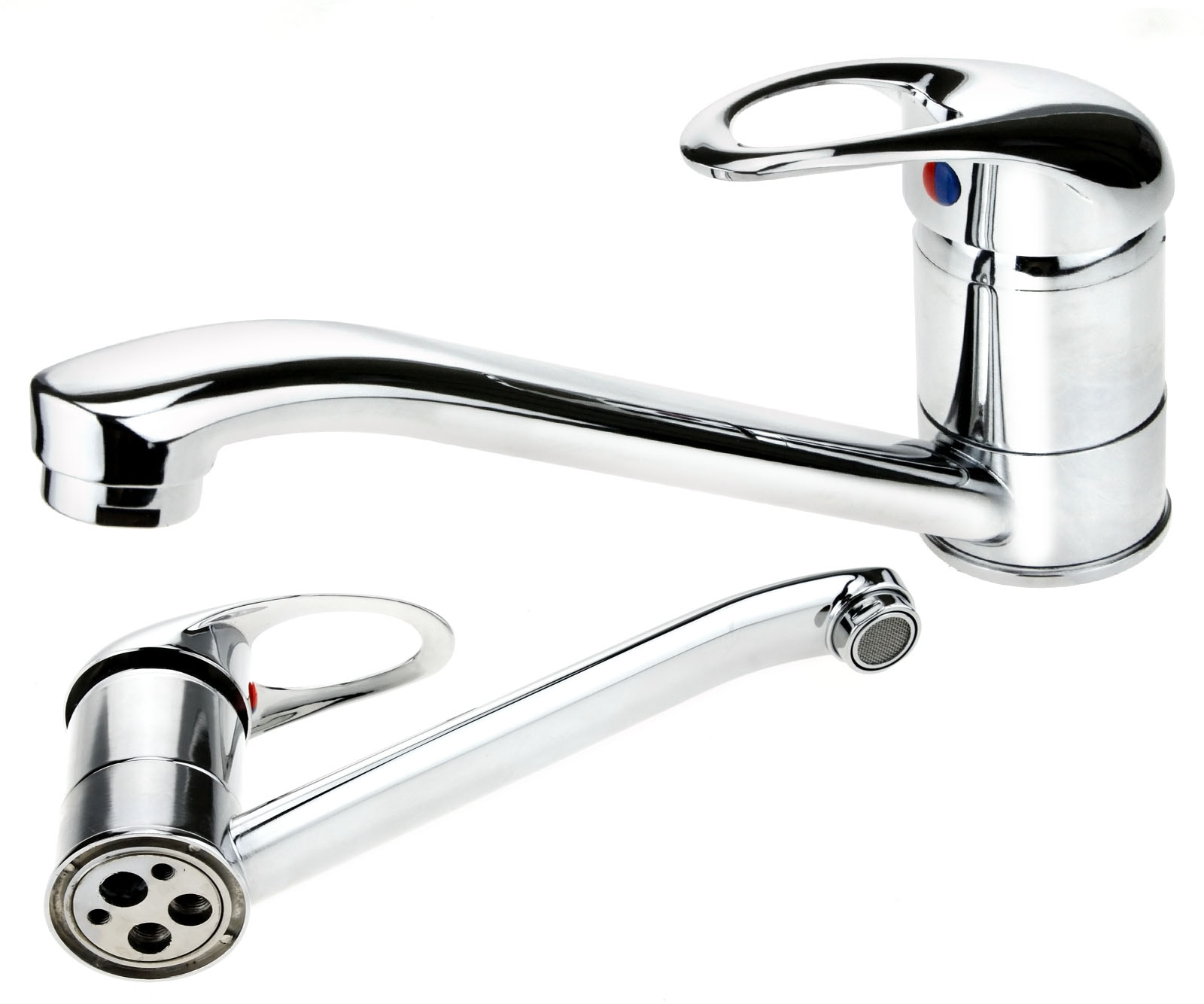 Pro 1/4 Turn Ceramic Cartridge Chrome Kitchen Sink /Bathroom Basin