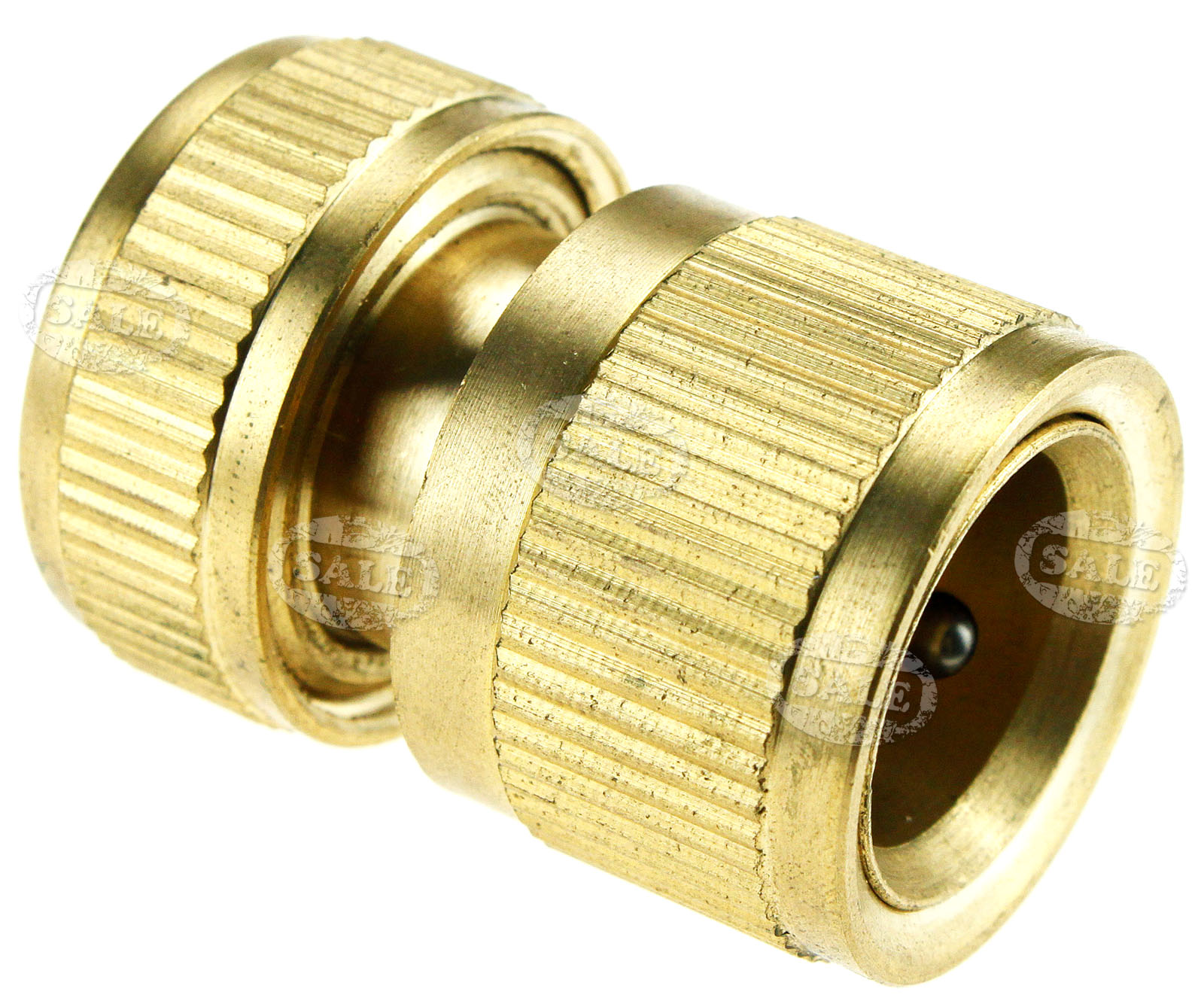 Brass Adapter Connector 1/2 inch Air Tool Hose Fittings(Auto Stop) eBay