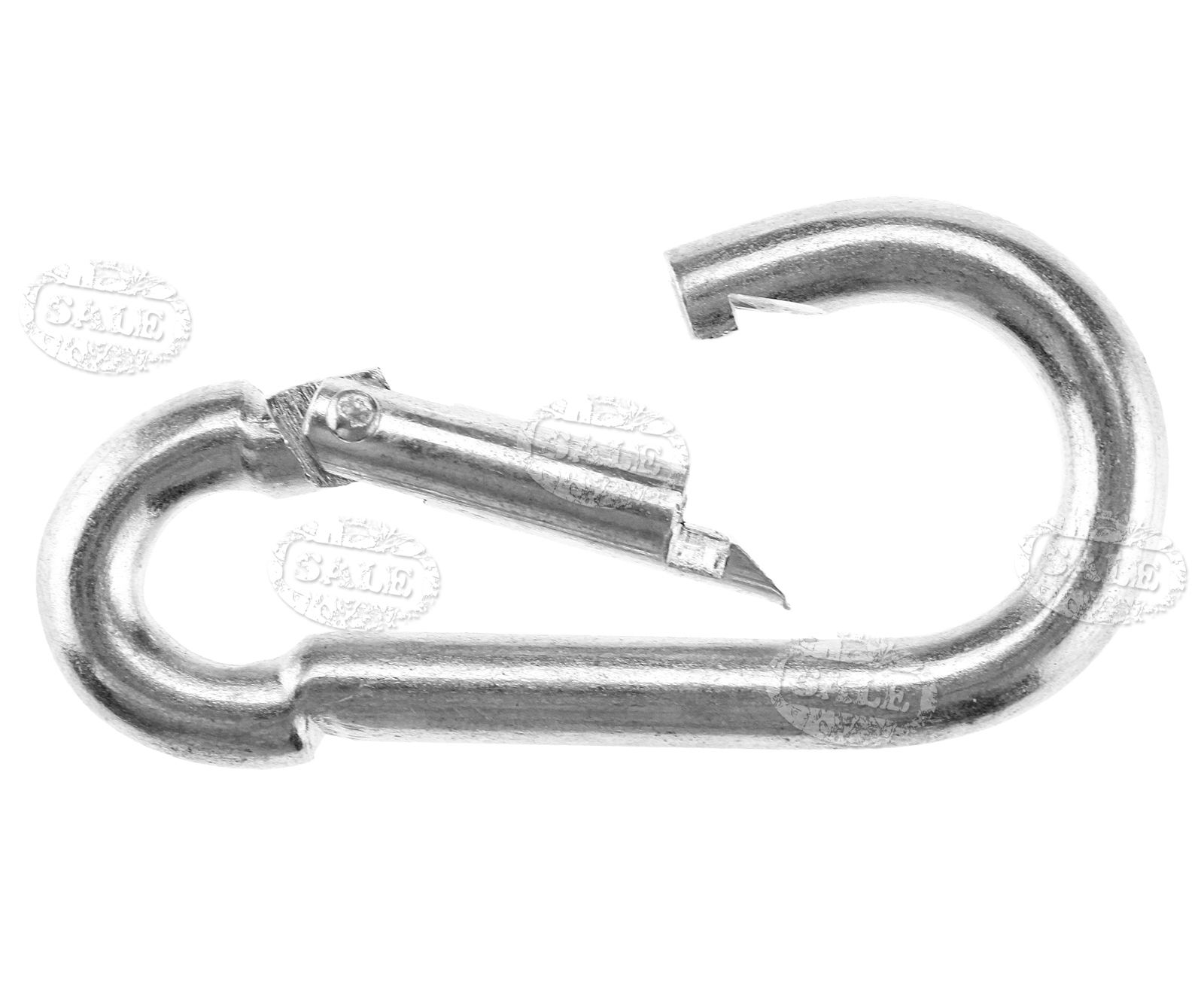Clip Carbine Snap Spring Loaded Hook 5/16" Thick Marine Boat Sail Set 6