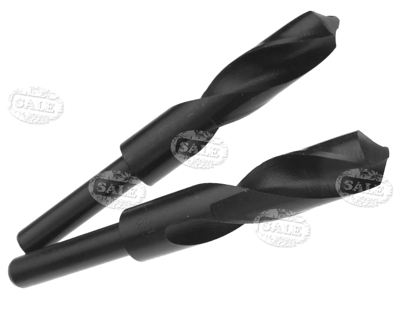 2PCS Metric Drills HSS Steel Reduced Shank Blacksmith Drill Bits 20MM