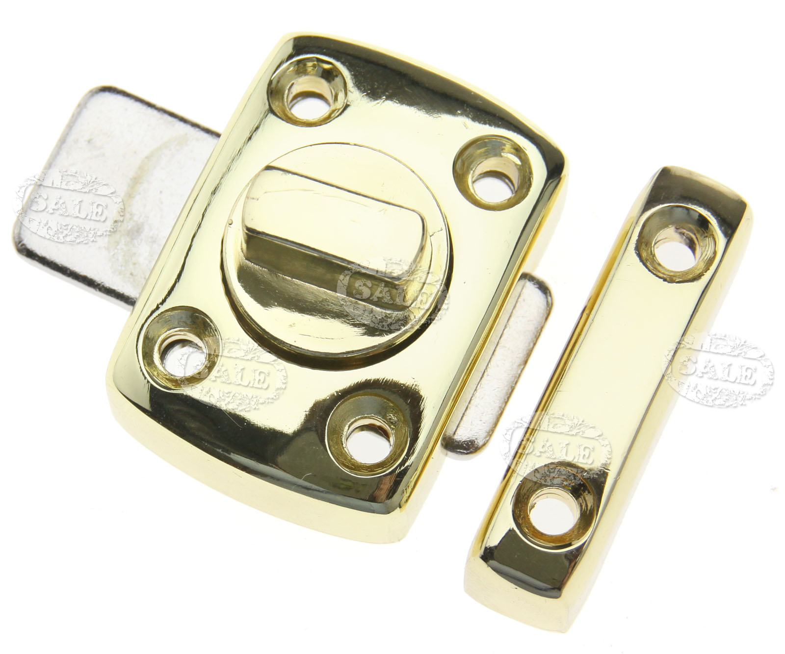 Chrome Gold Toilet Catch Bathroom Door Lock Latch Turn Bolt Latch eBay