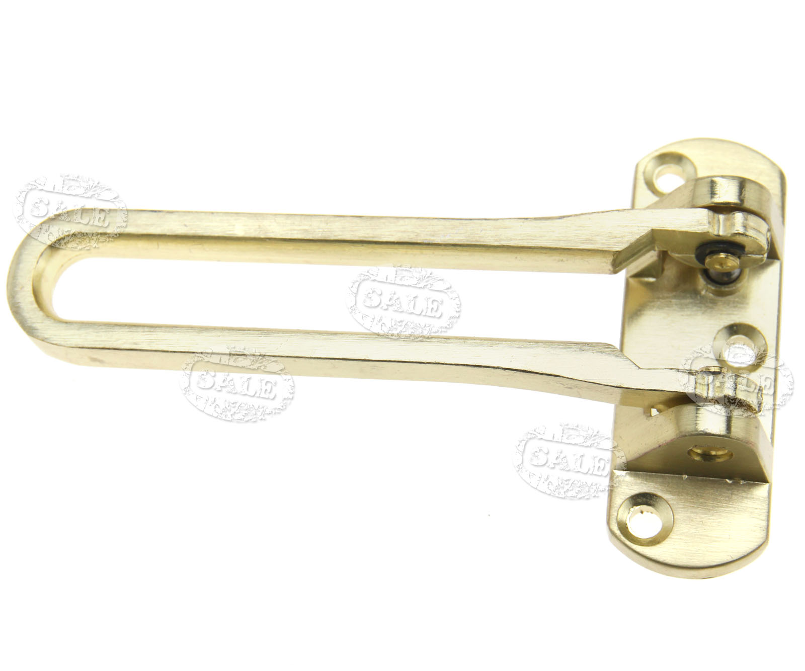 Door Chain Restrictor Lock Gold Color Guard Strong Catch UPVC Wooden