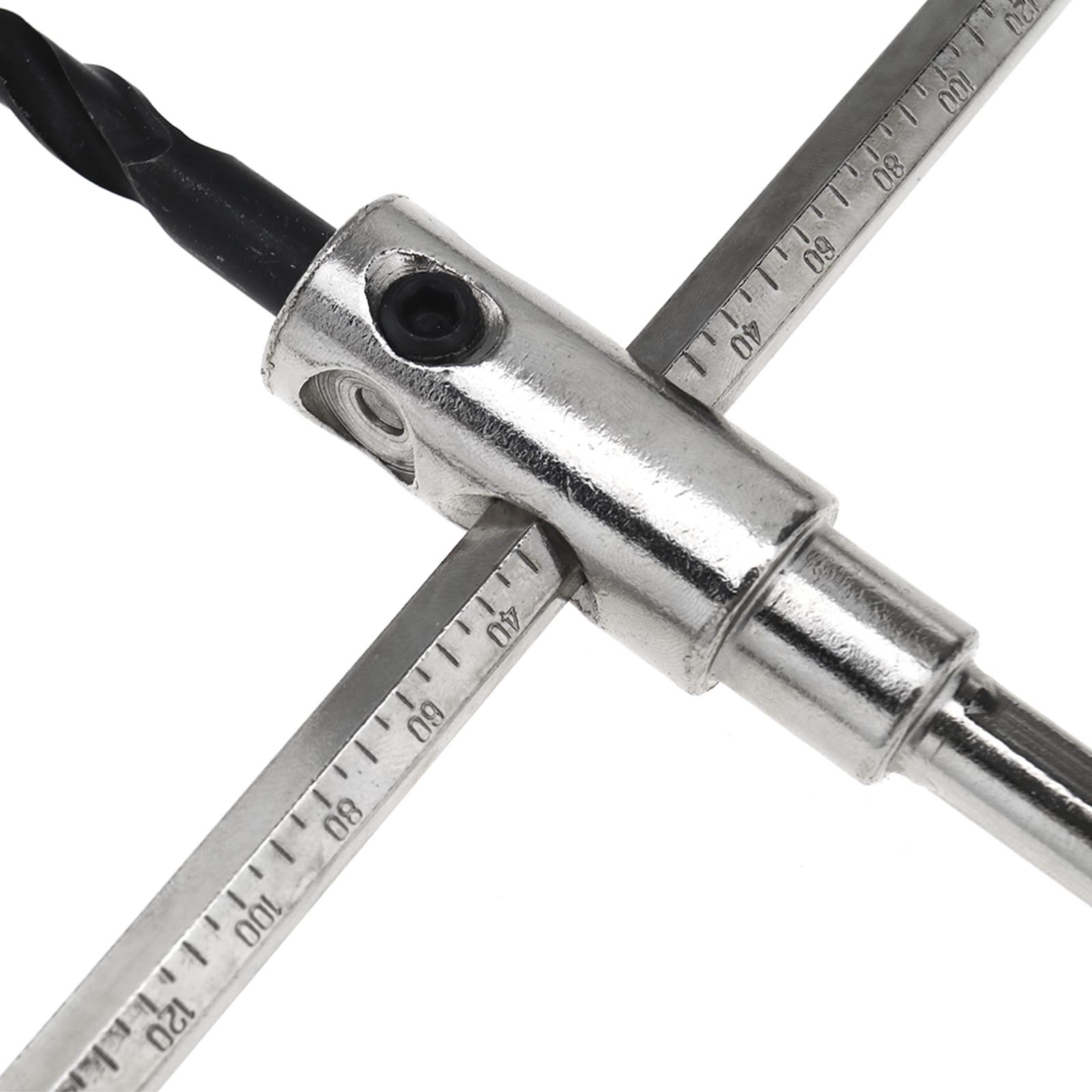 40200mm Adjustable Metal Wood Round Circle Cutter Hole Saw Drill Bit w