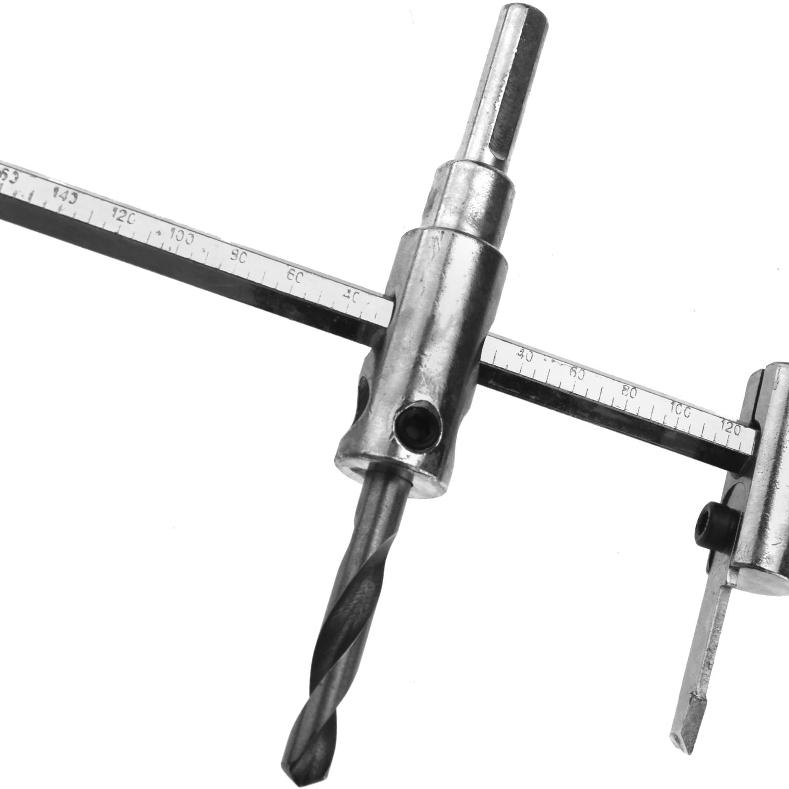 40200mm Adjustable Metal Wood Circle Cutter Hole Saw Drill Bit eBay